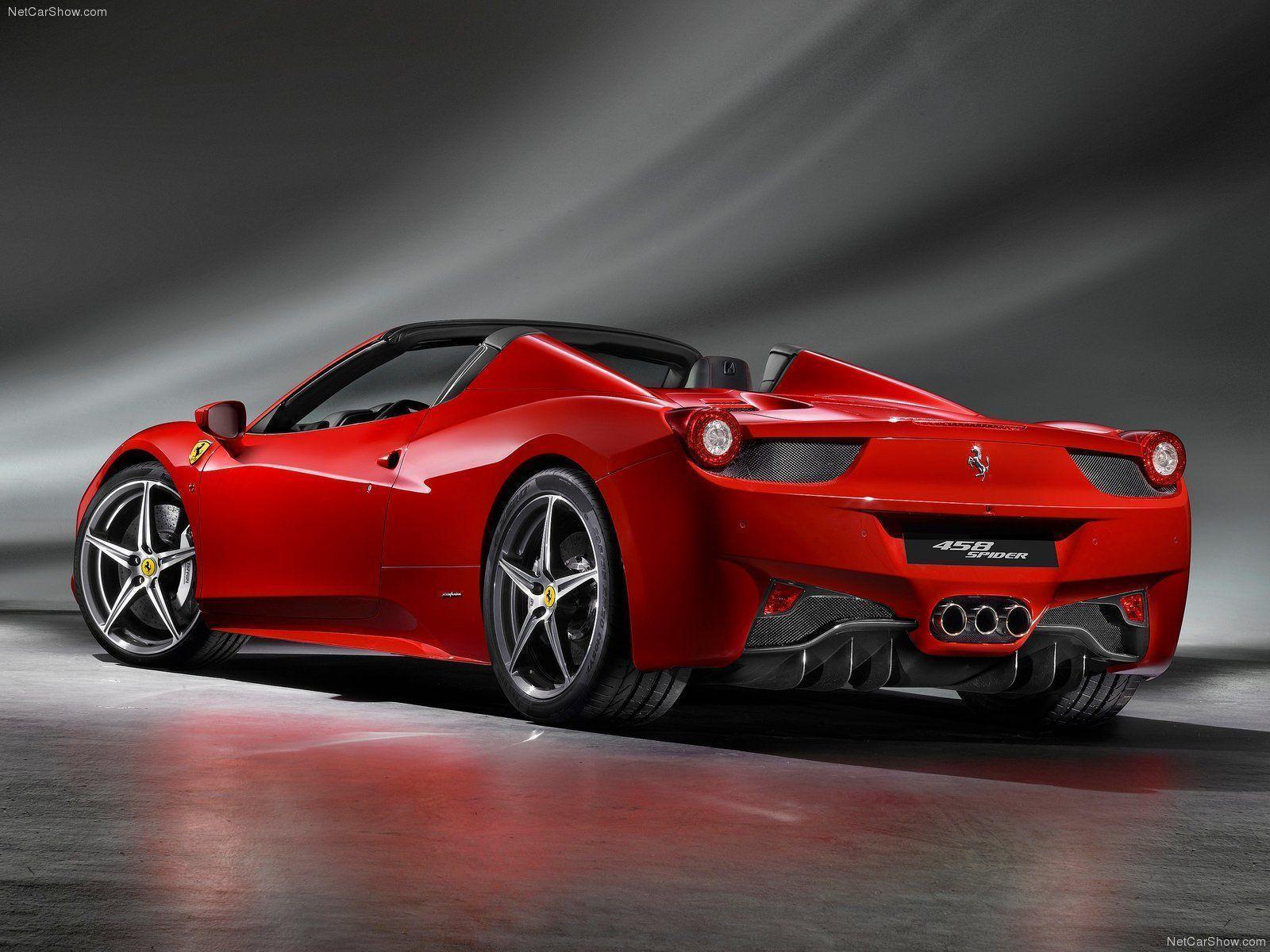 Ferrari 458 Spider Wallpapers