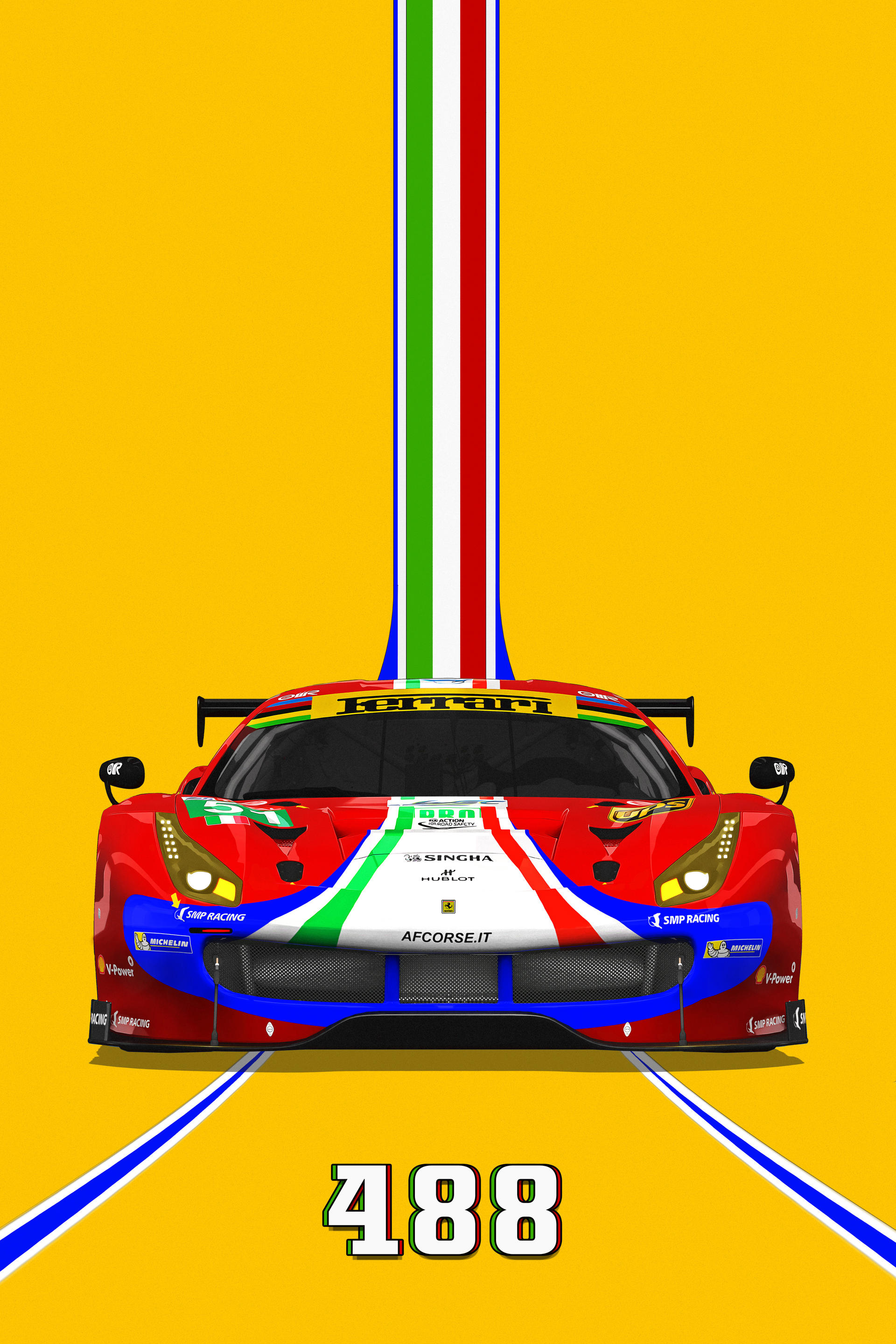 Ferrari 488 Gte Wallpapers