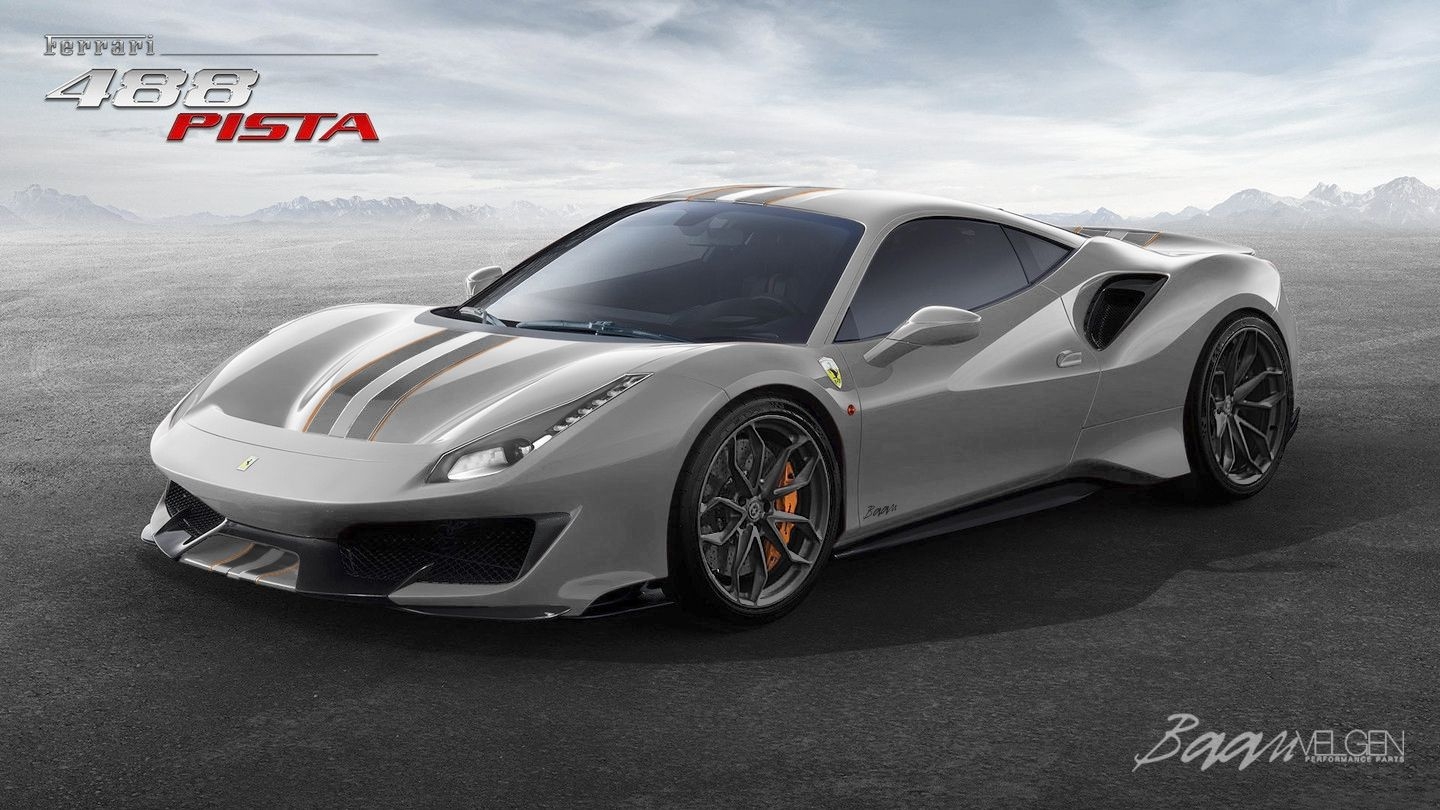 Ferrari 488 Pista Wallpapers