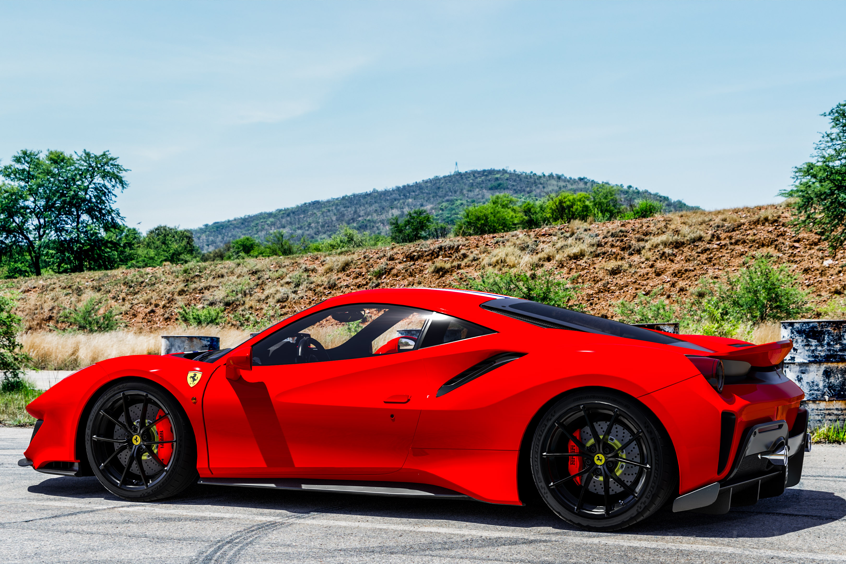 Ferrari 488 Pista Wallpapers