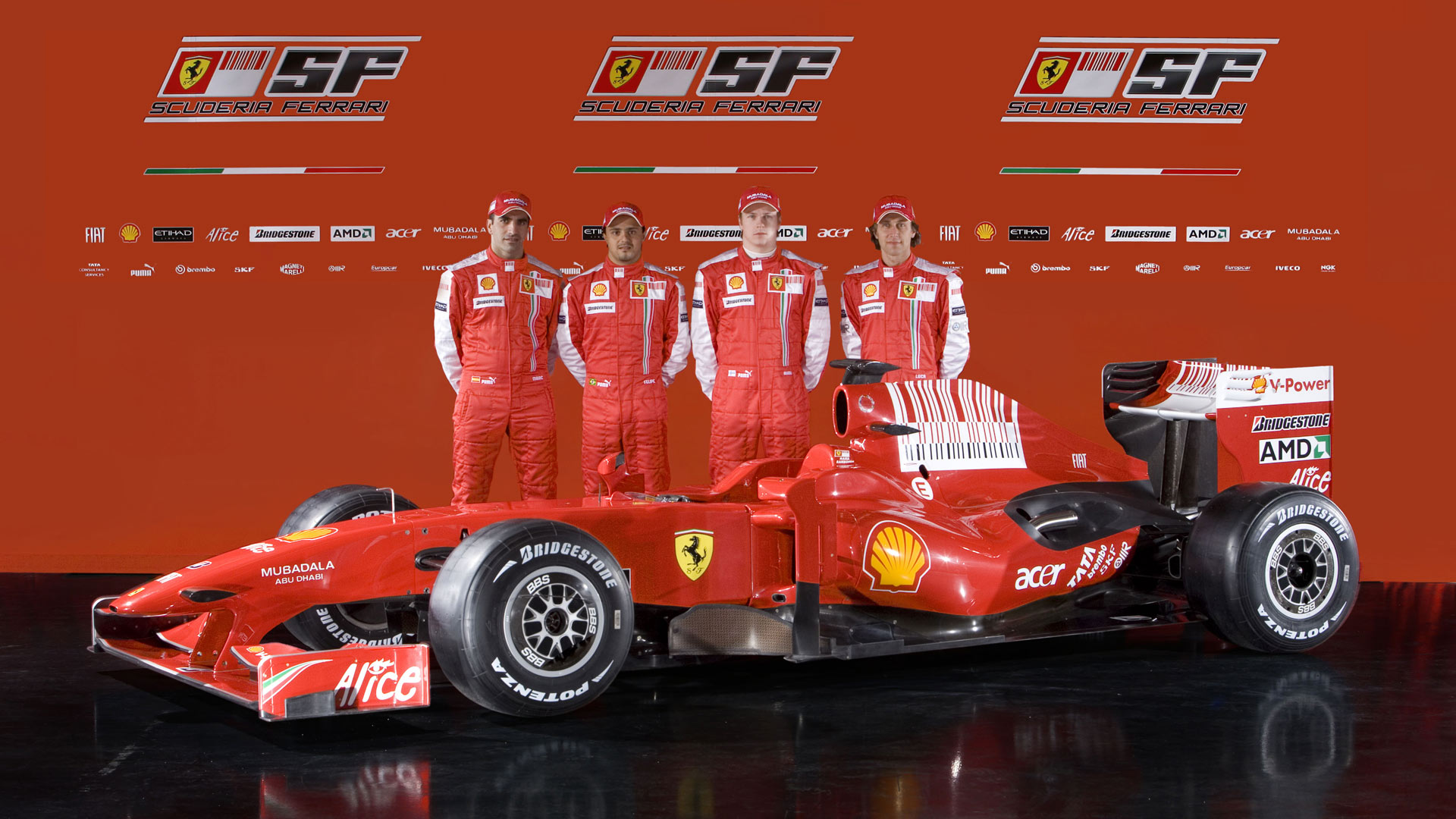 Ferrari F1-86 Wallpapers