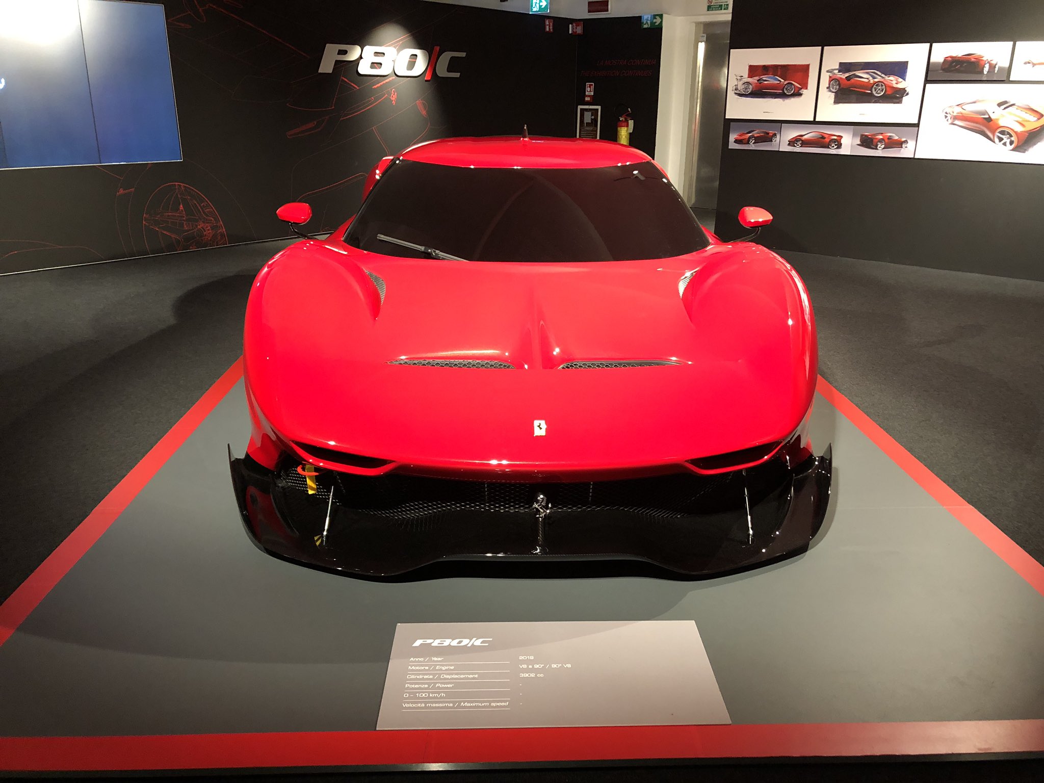 Ferrari P80/C Wallpapers