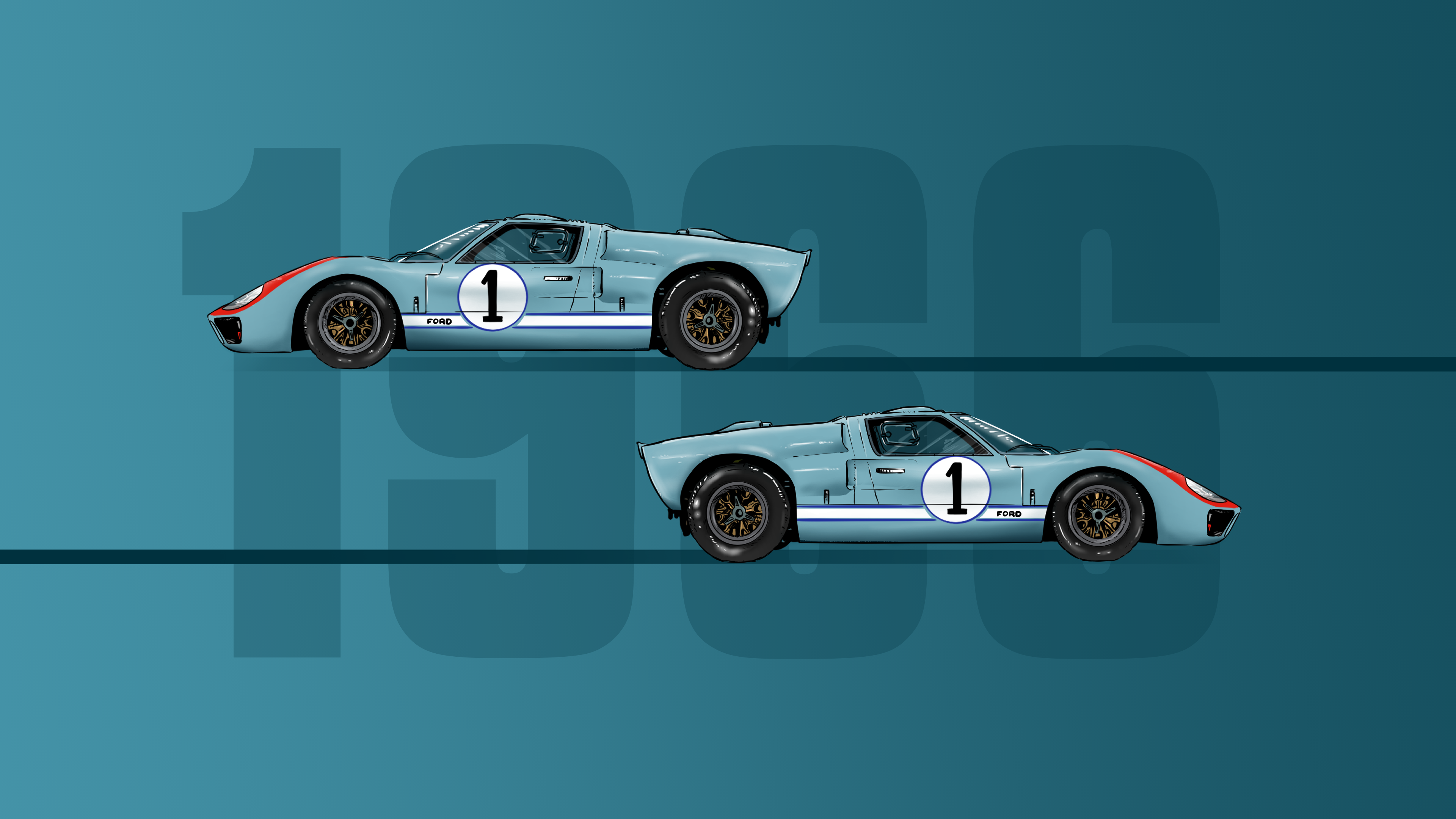 Ford Gt40 Le Mans Wallpapers