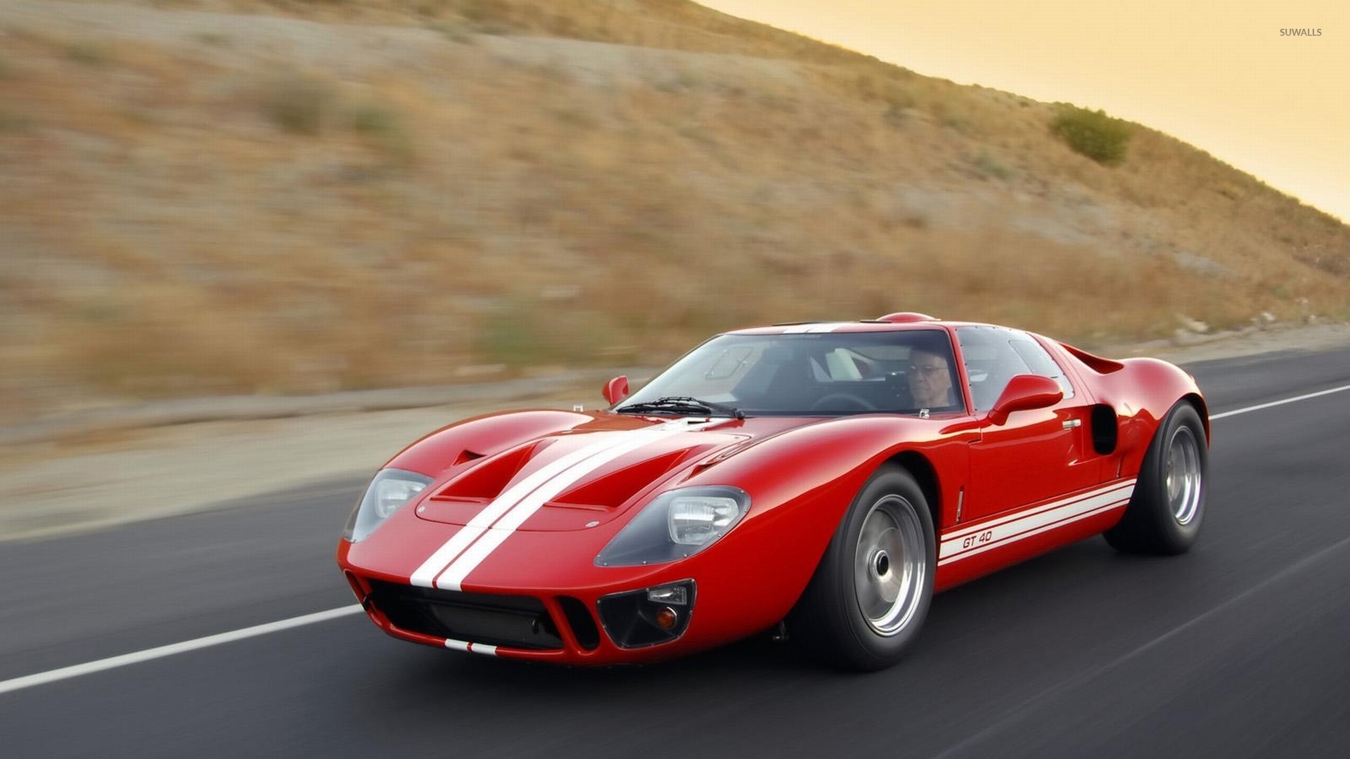 Ford Gt40 Minimalist Wallpapers