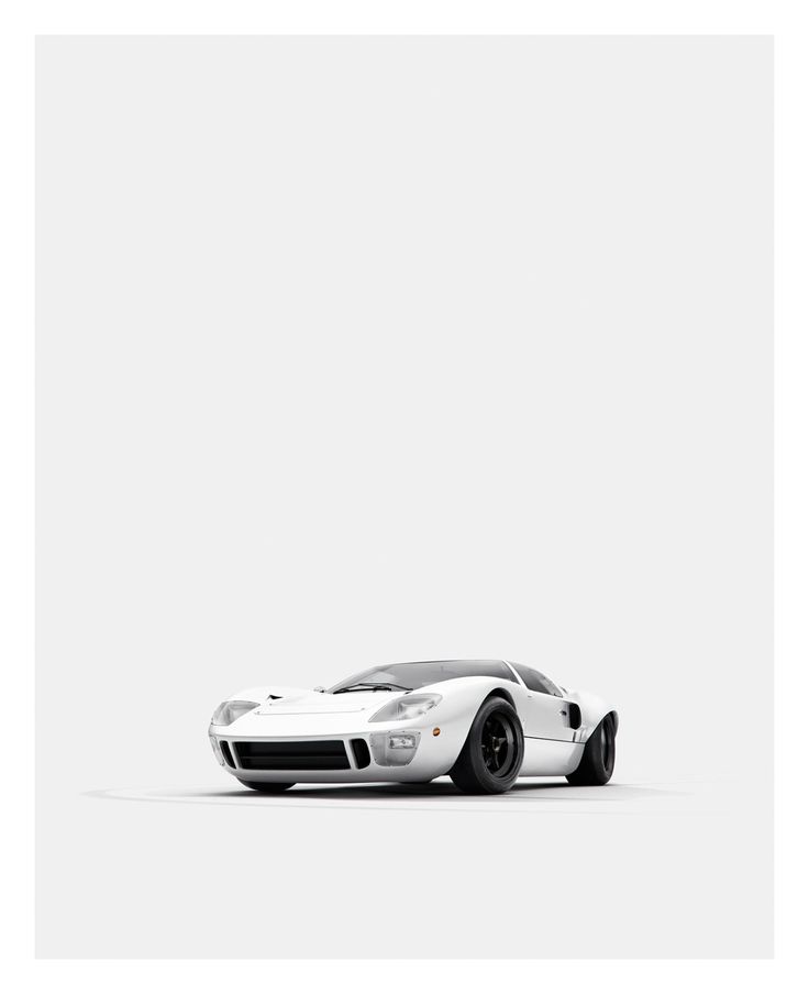 Ford Gt40 Minimalist Wallpapers