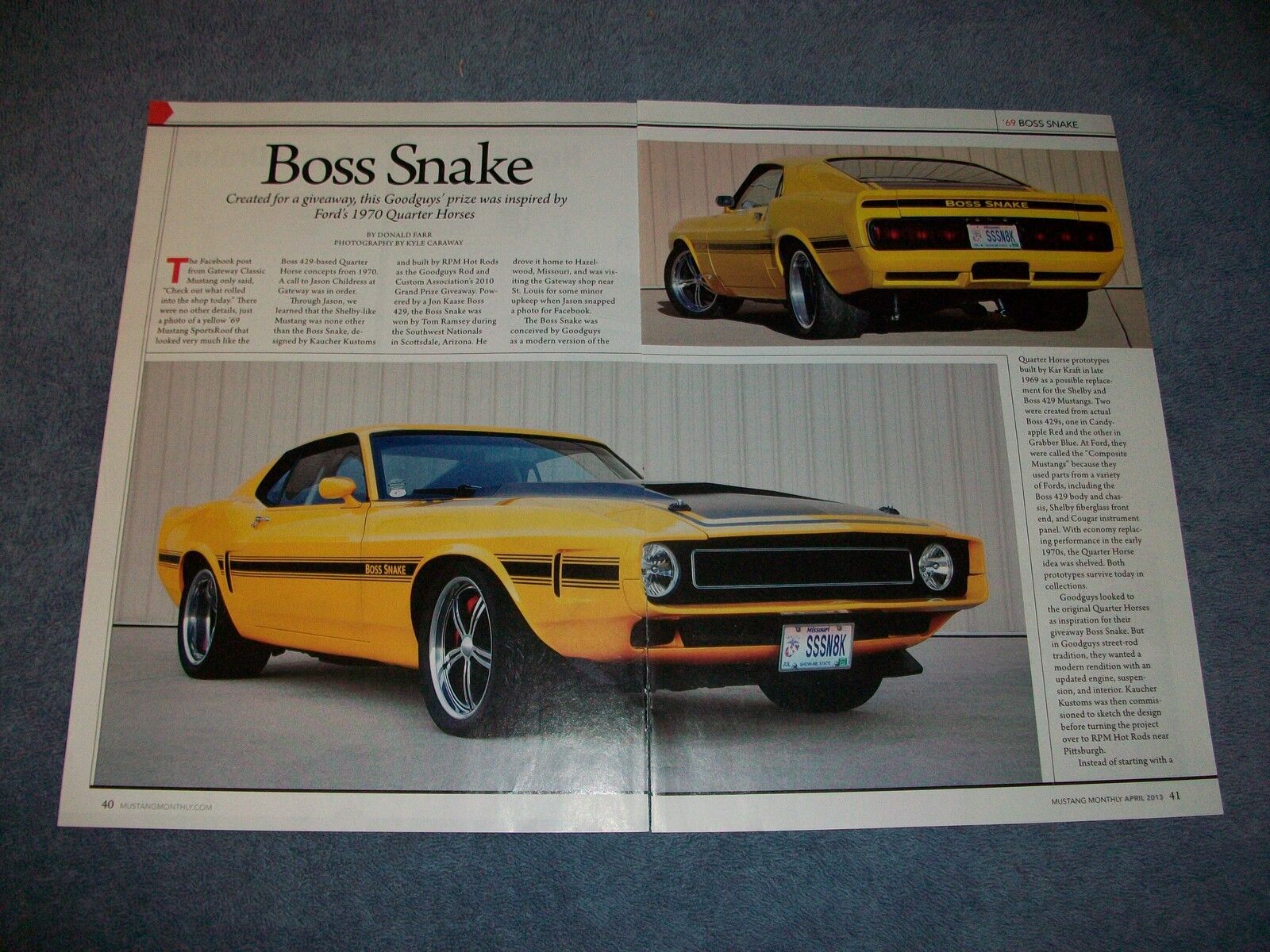 Ford Mustang Boss Snake Wallpapers