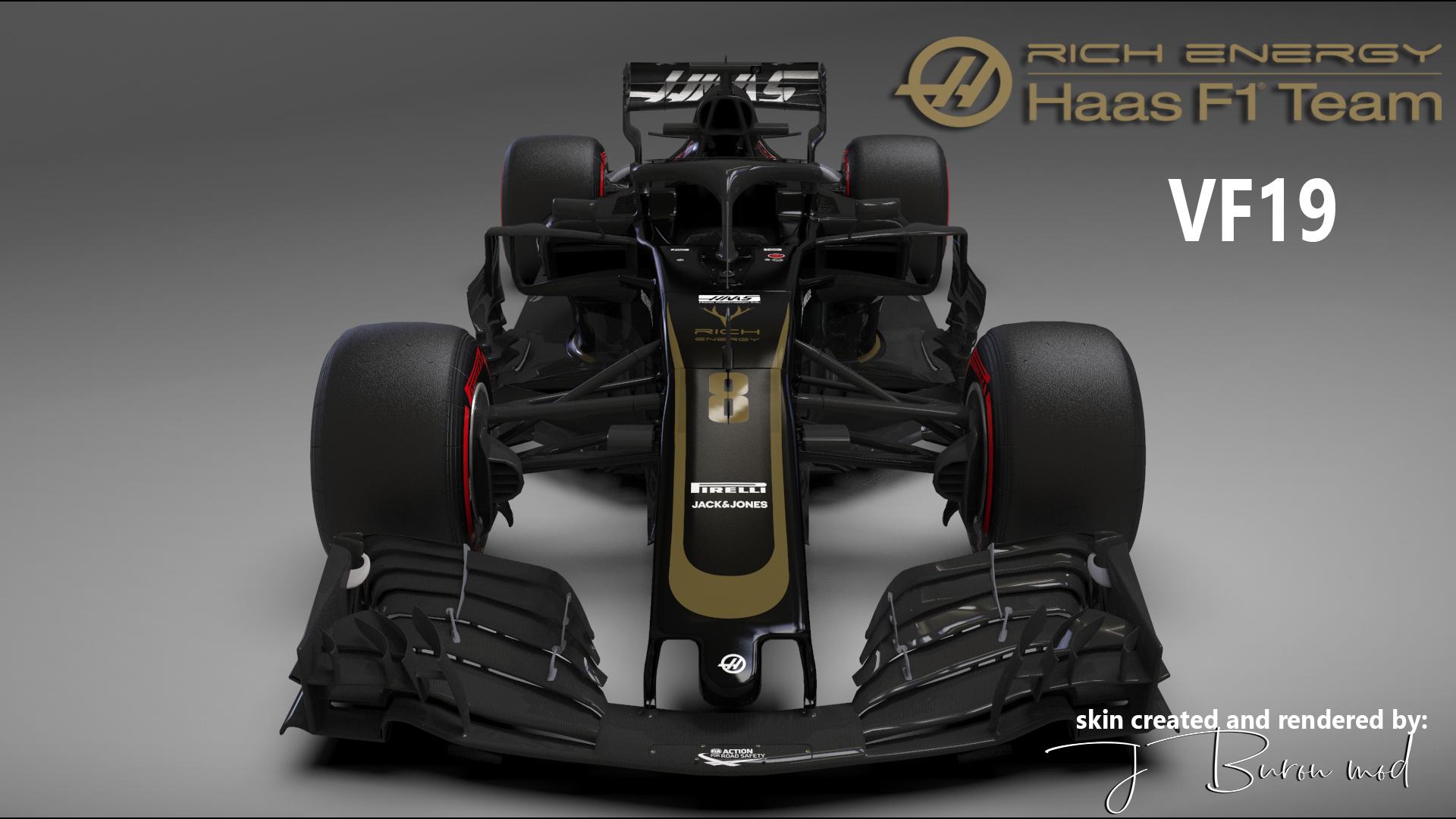 Haas Vf-19 Wallpapers