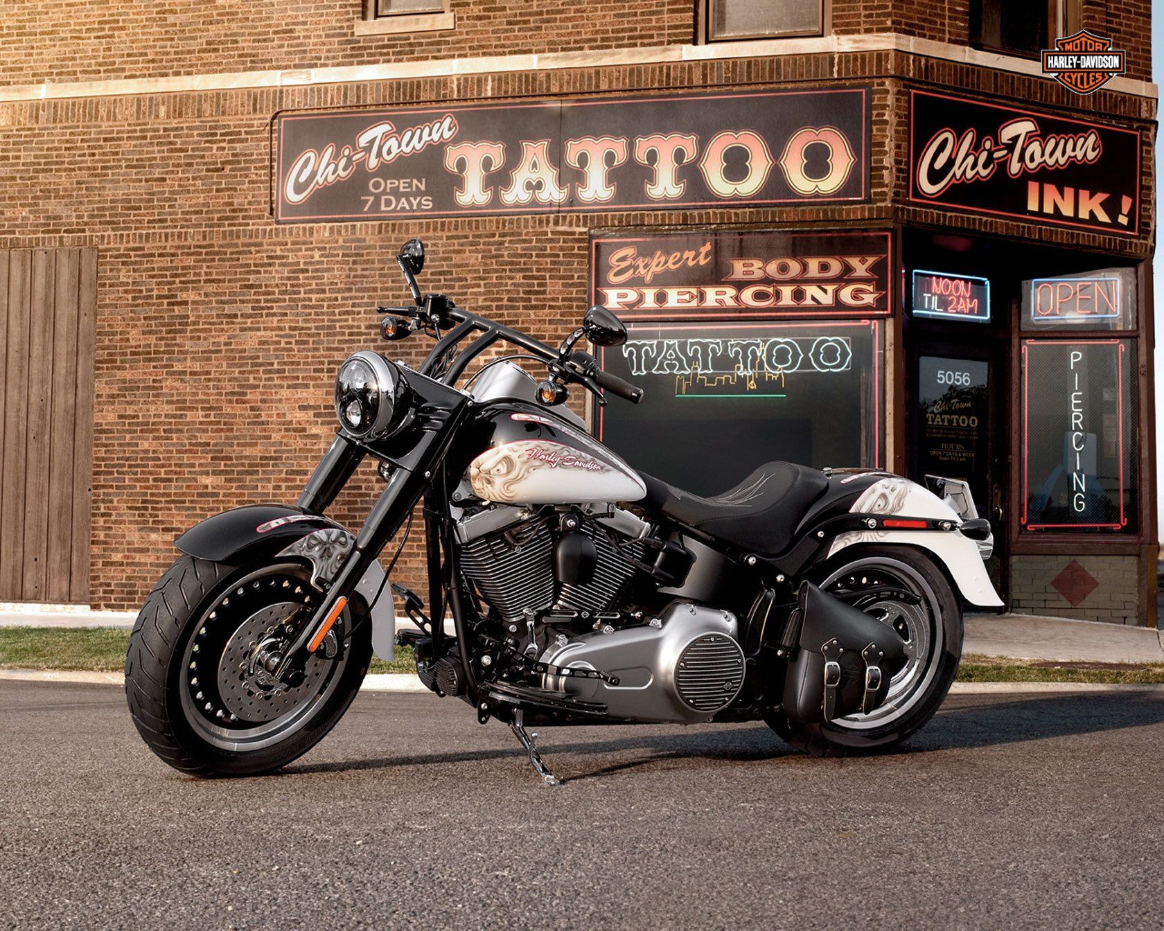 Harley-Davidson Fat Boy Wallpapers