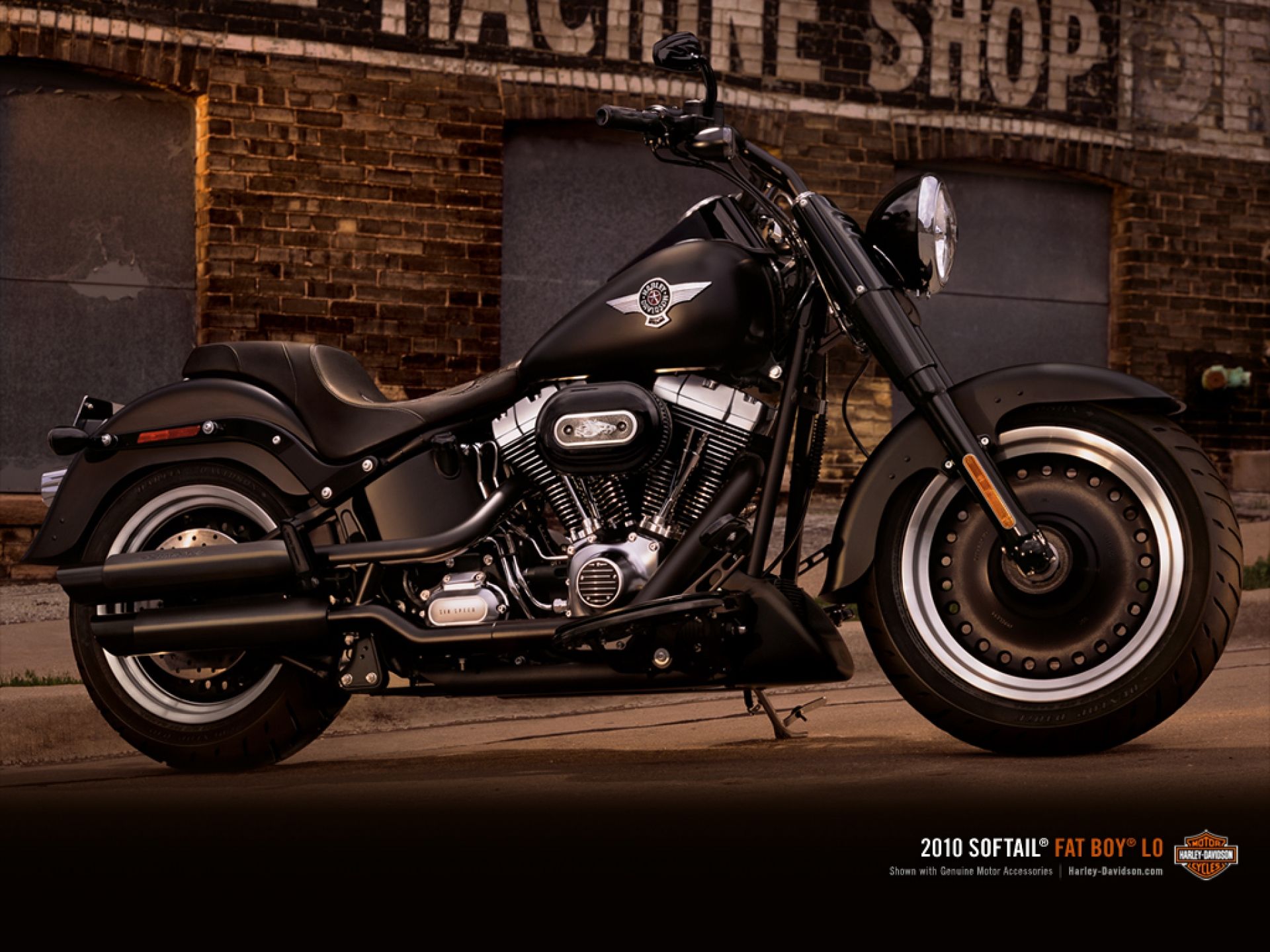 Harley-Davidson Fat Boy Wallpapers