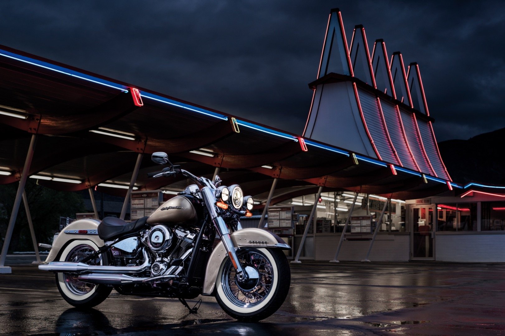 Harley-Davidson Softail Deluxe Wallpapers