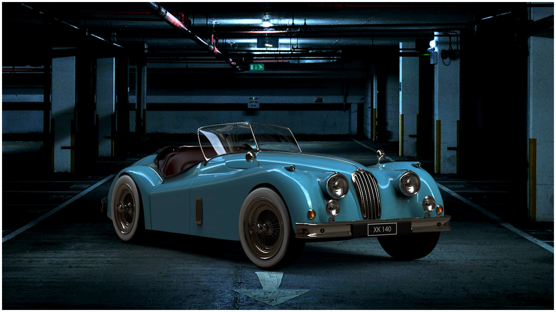 Jaguar Xk140 Wallpapers