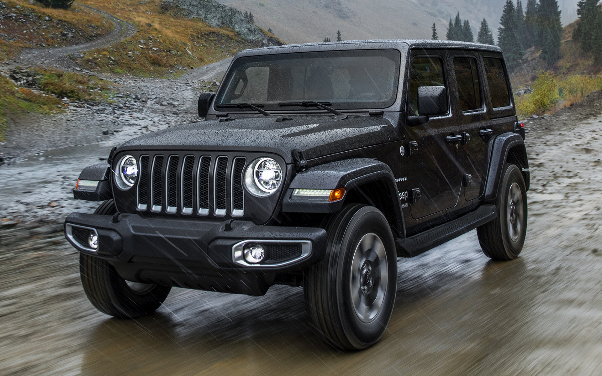 Jeep Wrangler Unlimited Sahara Wallpapers