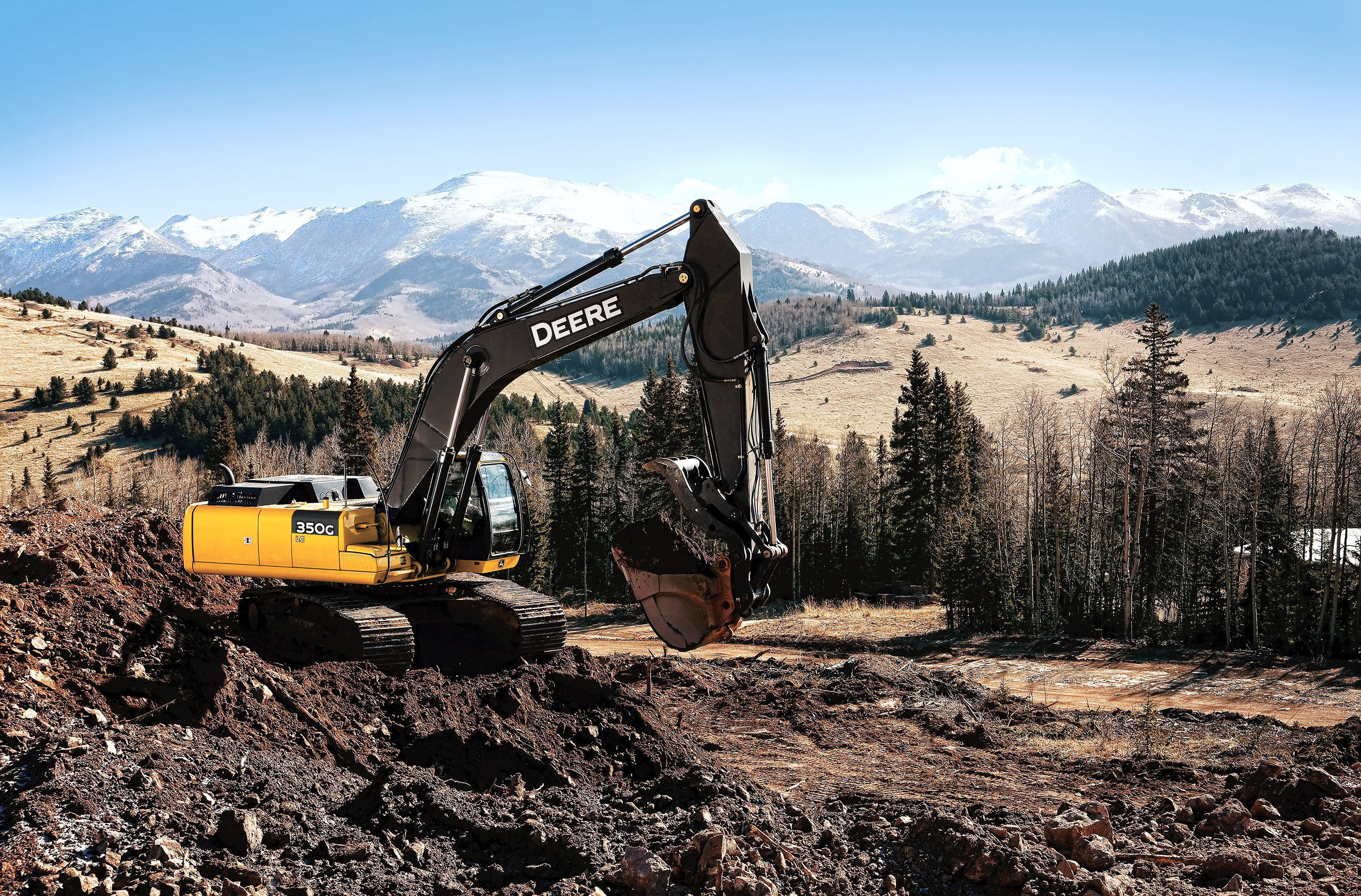 John Deere 350G Excavator Wallpapers