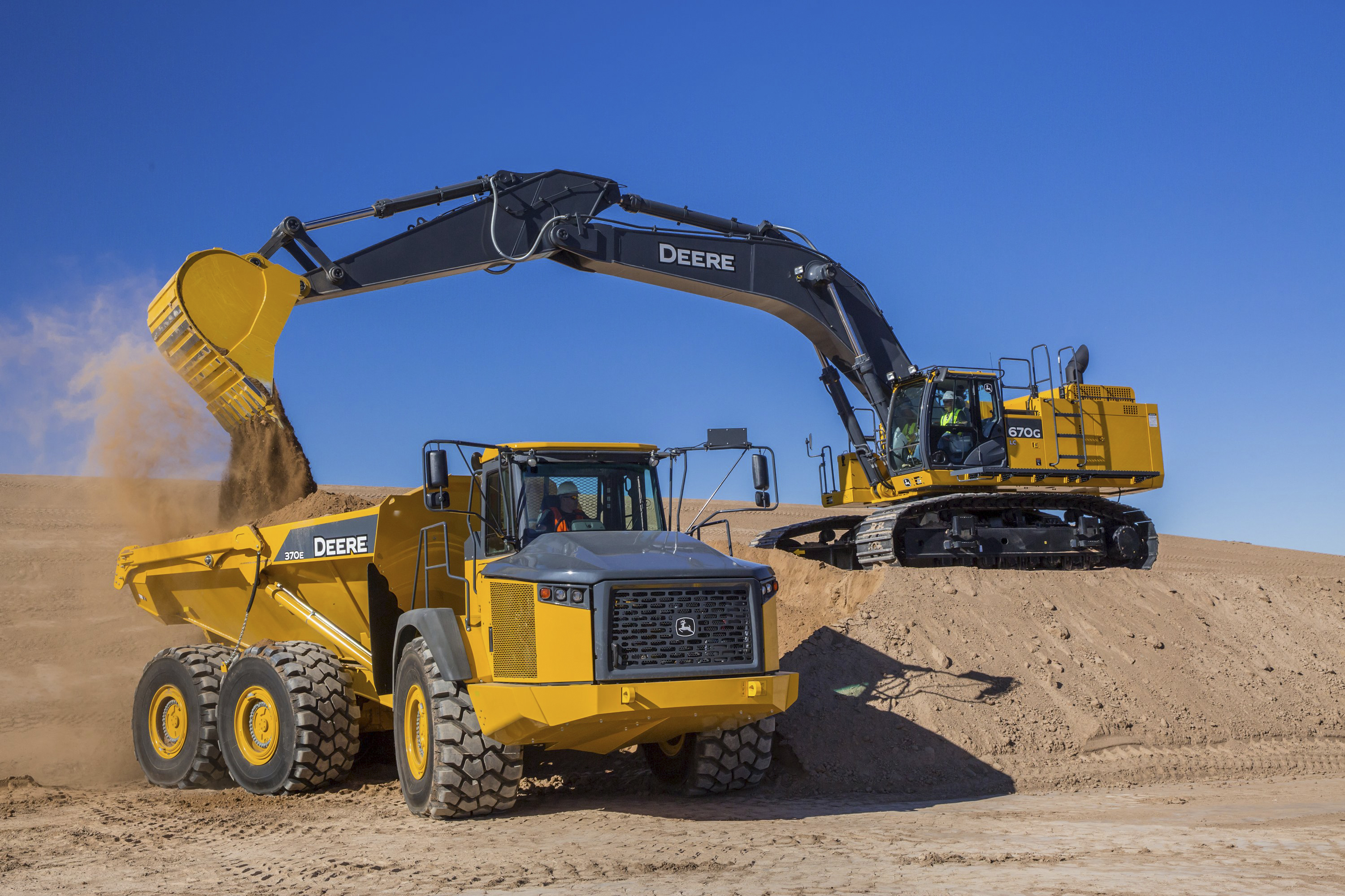 John Deere 350G Excavator Wallpapers