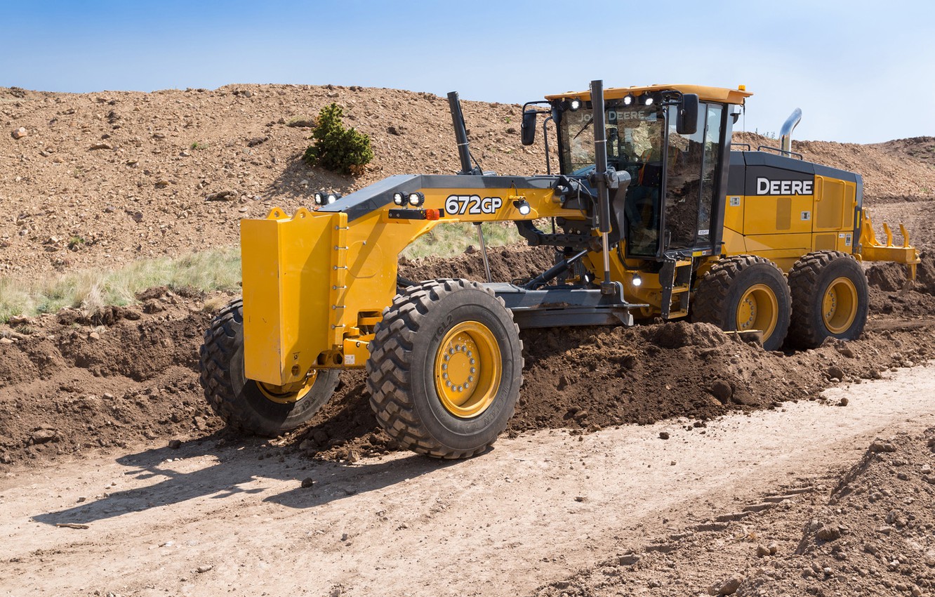 John Deere Grader Wallpapers