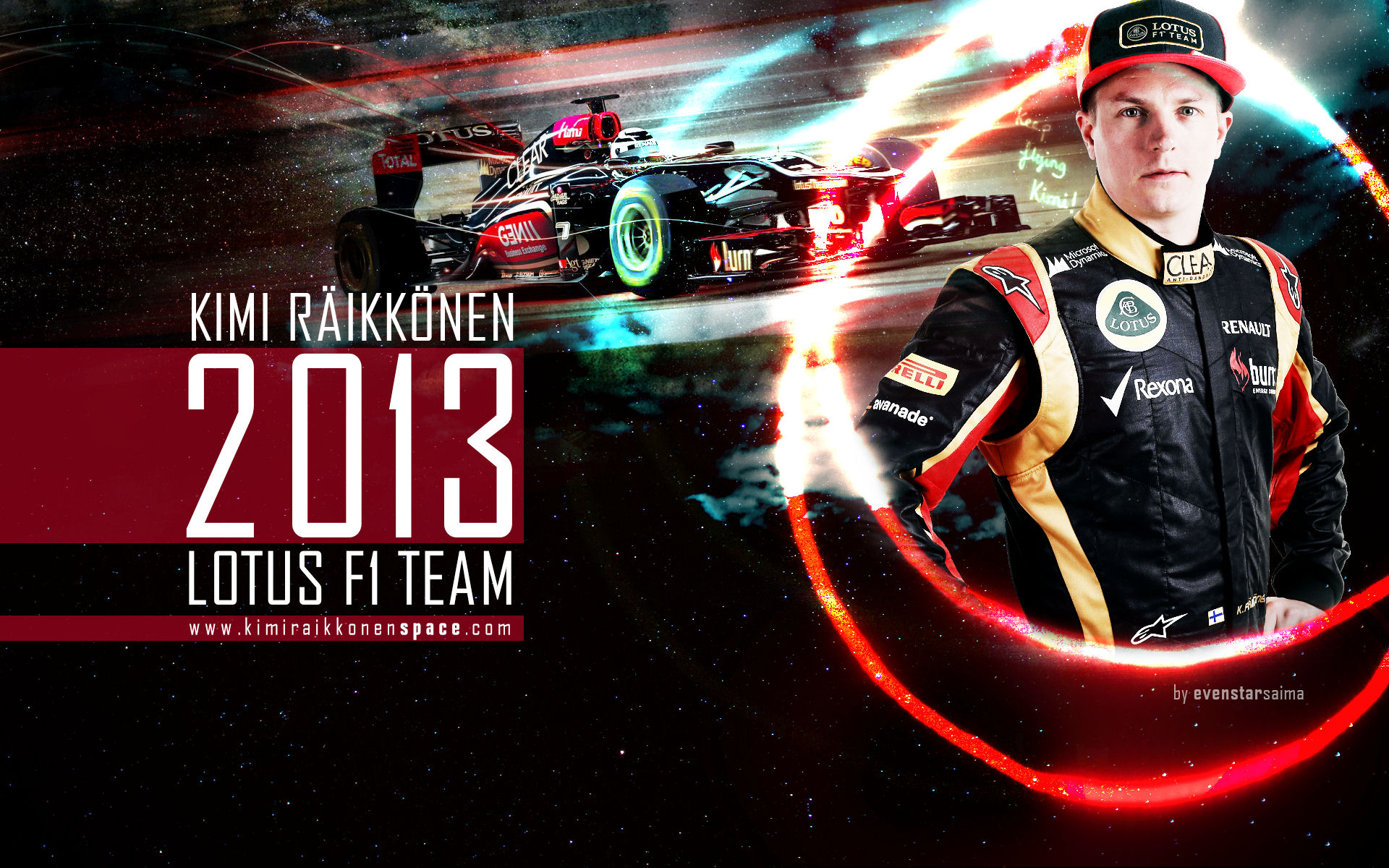 Kimi Raikkonen Lotus Wallpapers