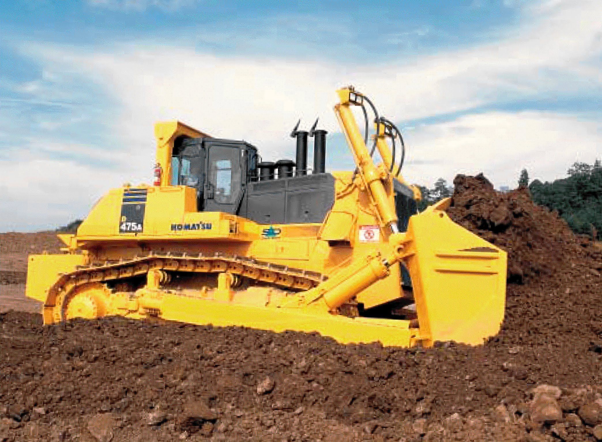 Komatsu Bulldozer Wallpapers