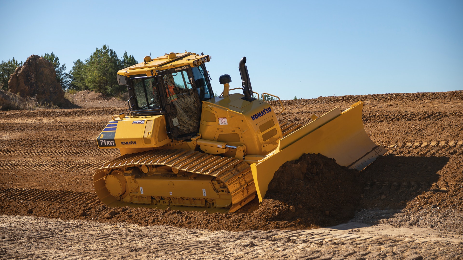 Komatsu Bulldozer Wallpapers