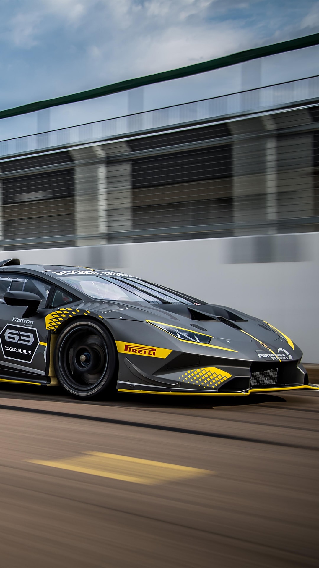 Lamborghini Huracan Super Trofeo Evo 2018 Front Wallpapers