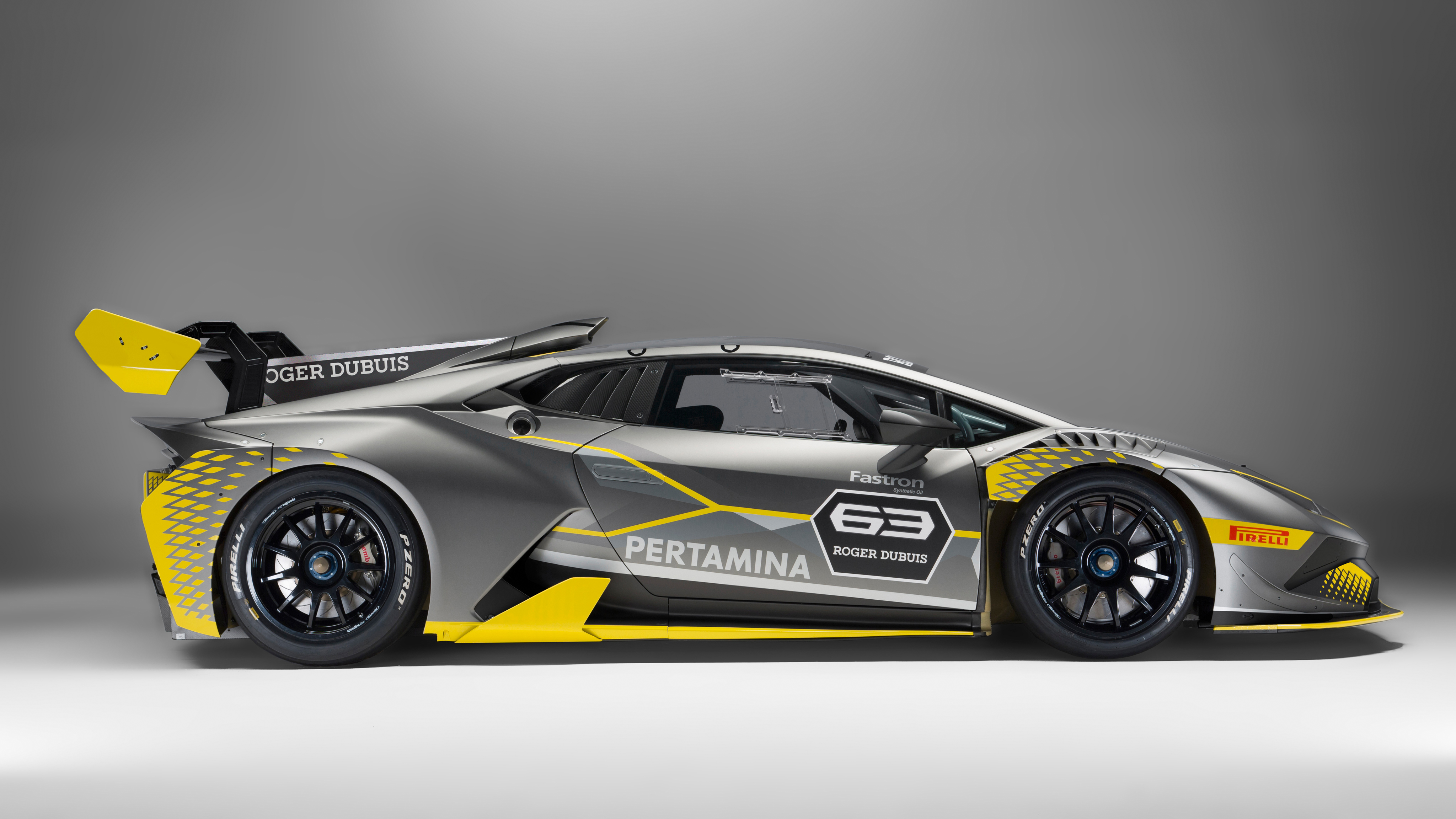 Lamborghini Huracan Super Trofeo Evo 2018 Front Wallpapers