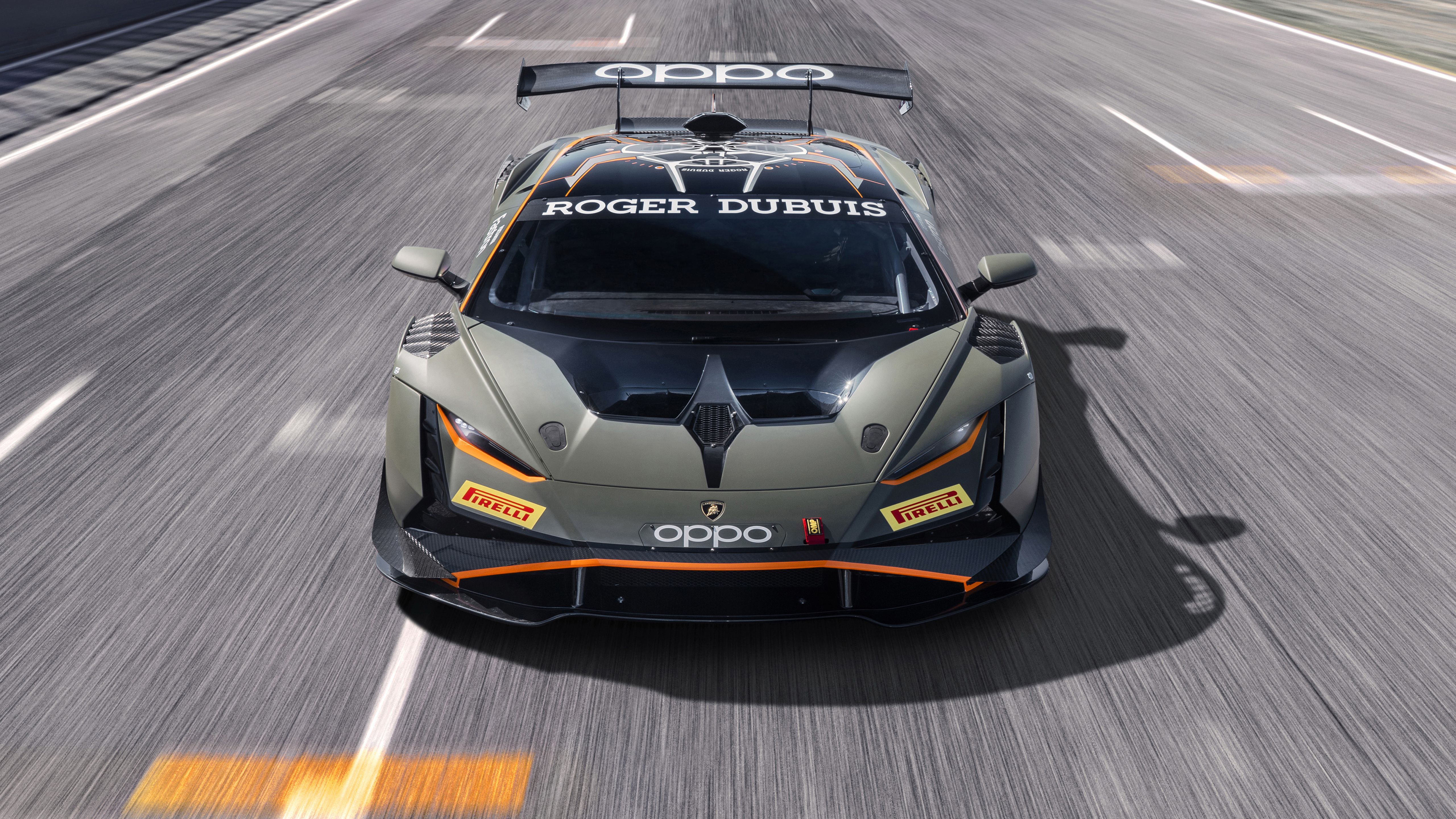 Lamborghini Huracan Super Trofeo Evo 2018 Front Wallpapers