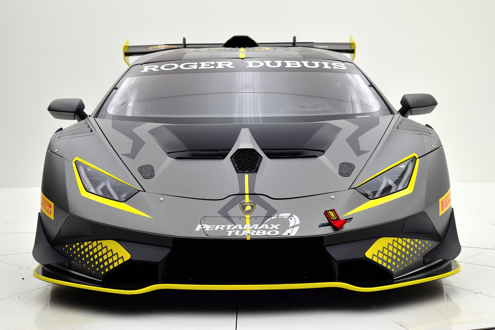 Lamborghini Huracan Super Trofeo Evo 2018 Front Wallpapers