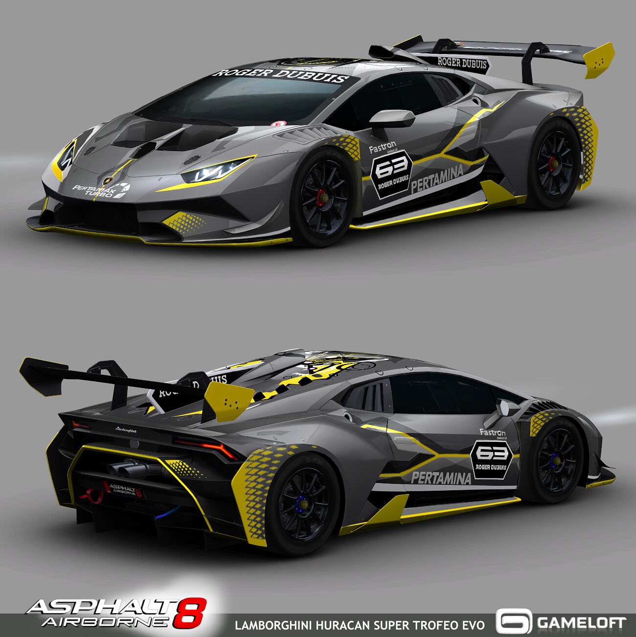 Lamborghini Huracan Super Trofeo Evo 2018 Front Wallpapers