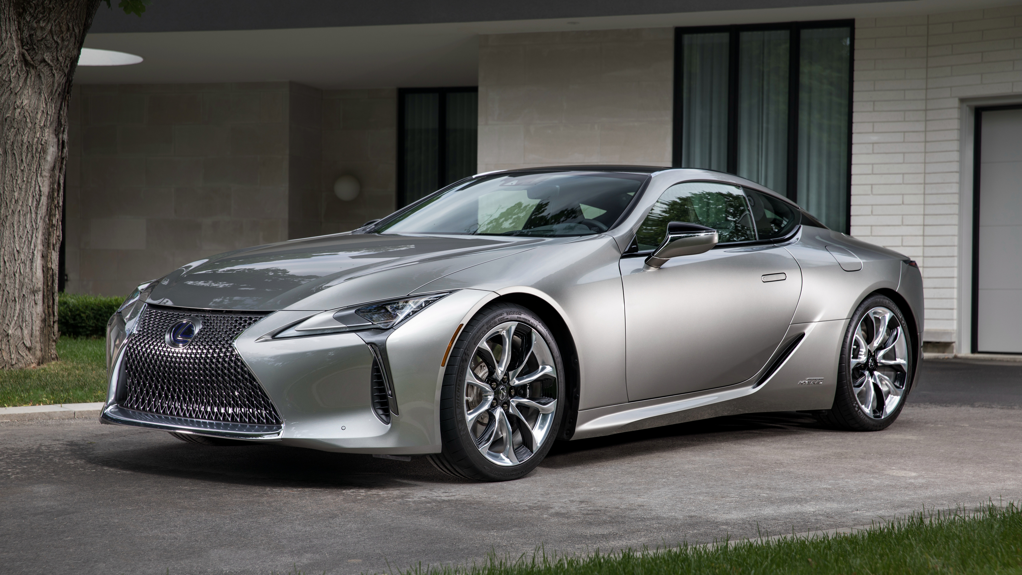 Lexus Lc 500H 2018 Front Wallpapers