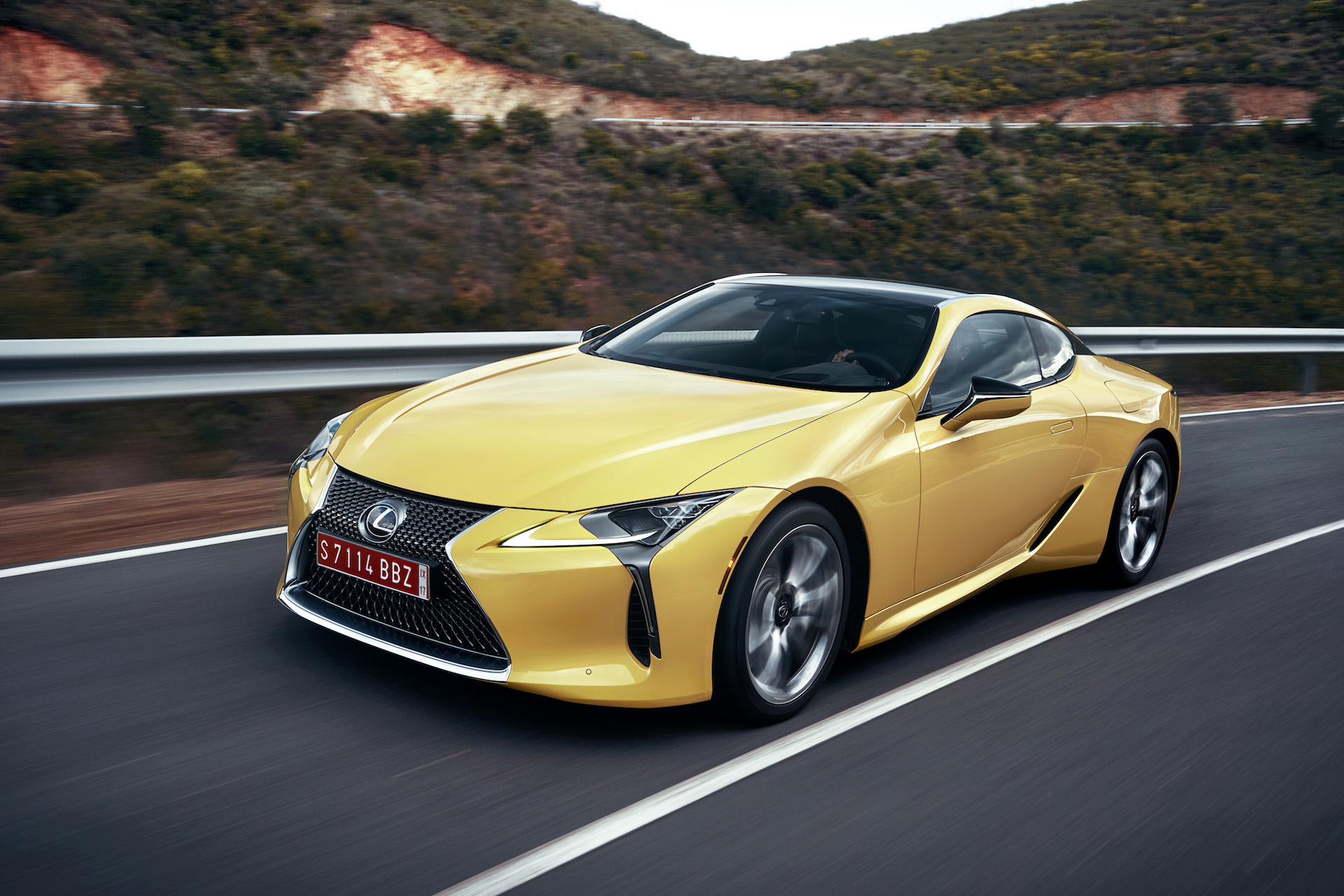 Lexus Lc 500H 2018 Front Wallpapers