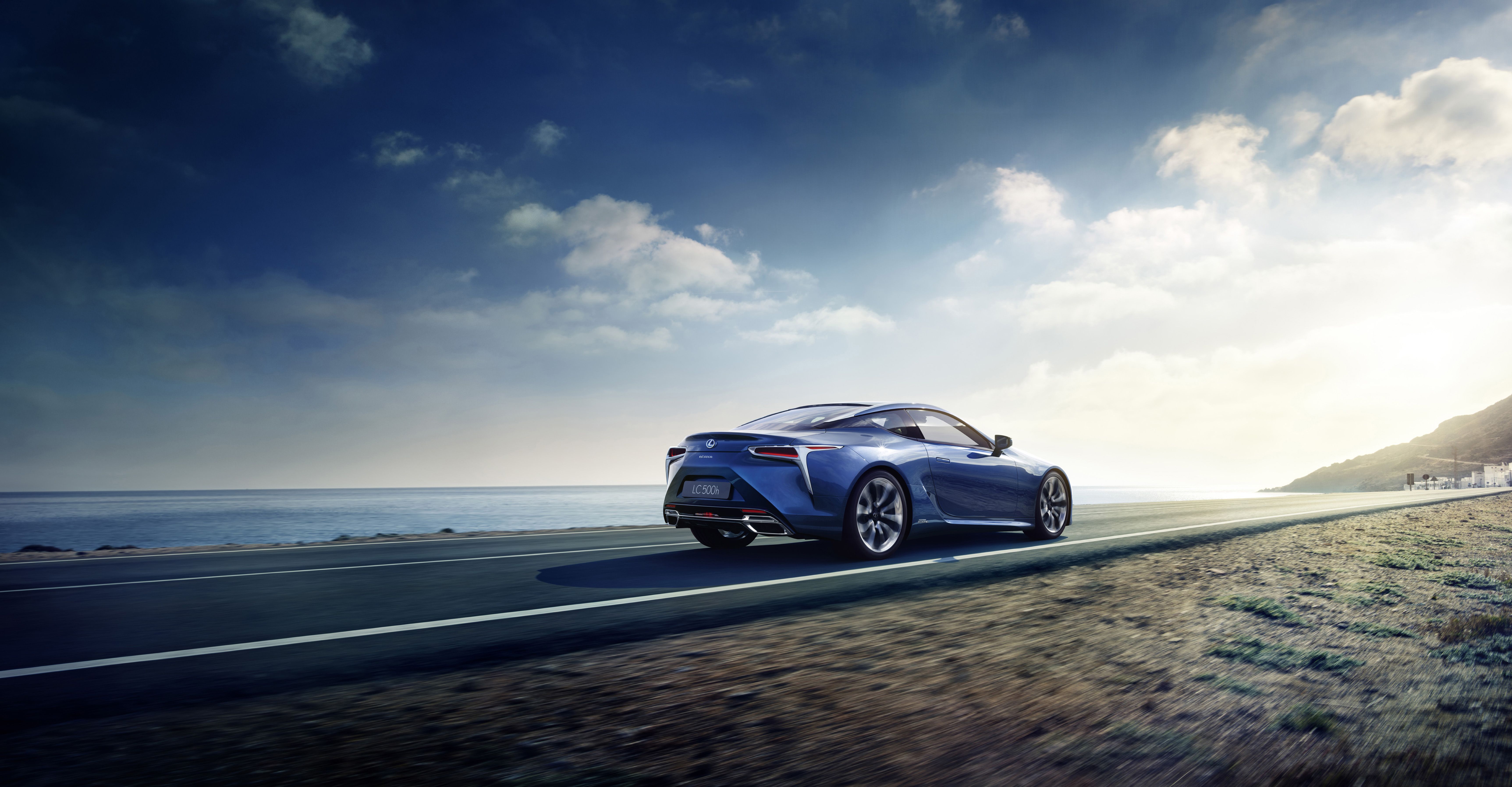 Lexus Lc 500H 2018 Front Wallpapers