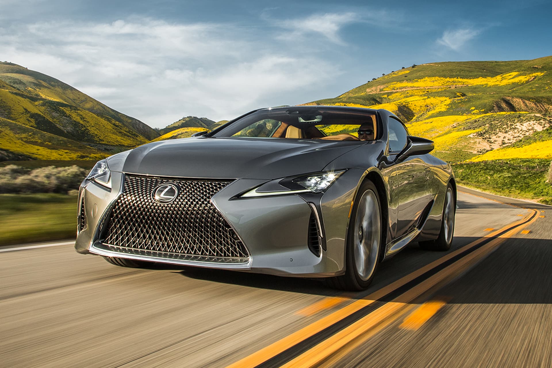 Lexus Lc 500H 2018 Front Wallpapers