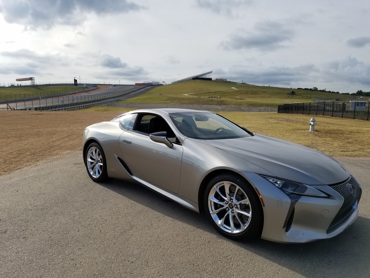 Lexus Lc 500H 2018 Front Wallpapers