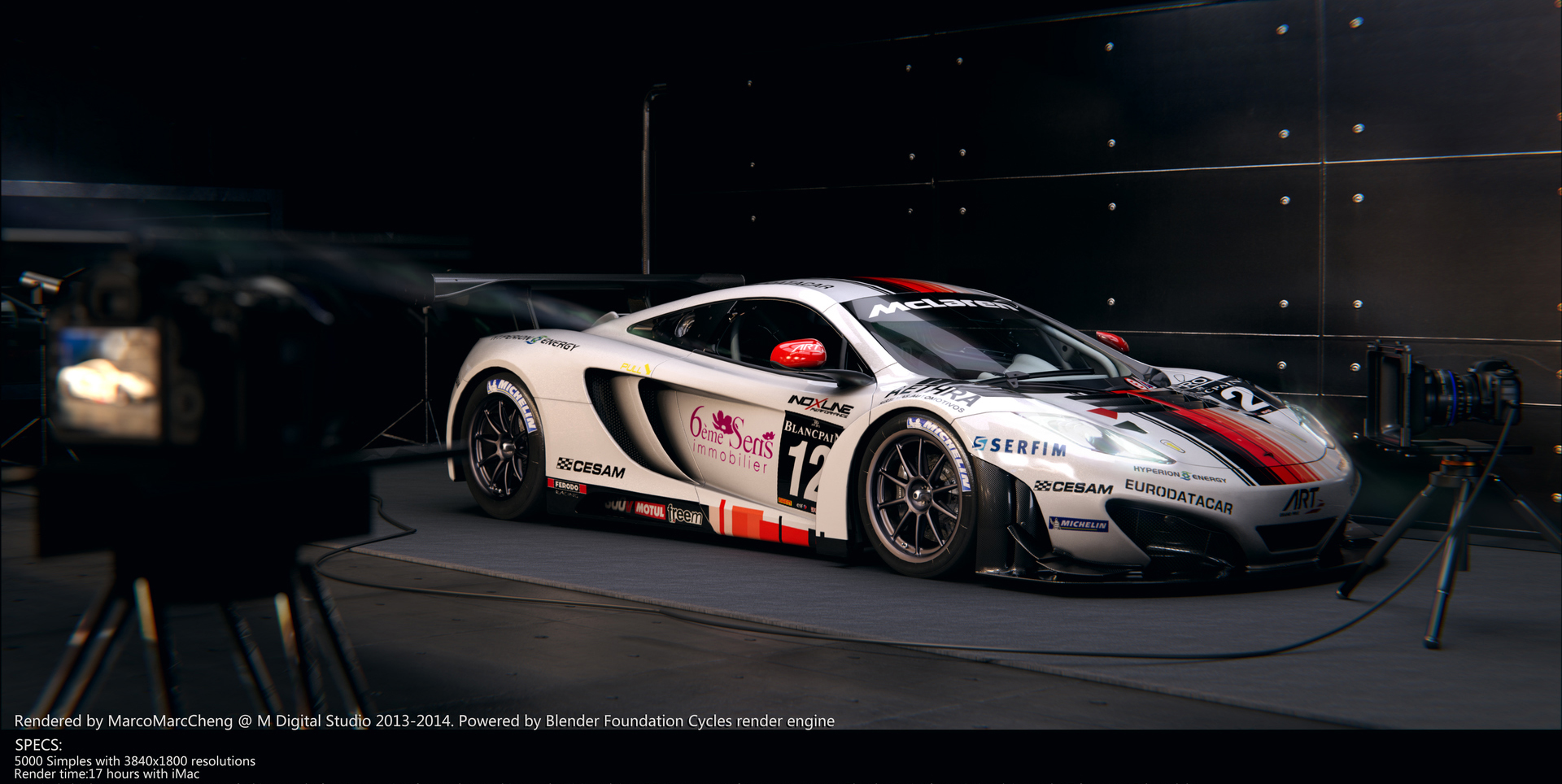 Mclaren Mp4-12C Gt3 Wallpapers