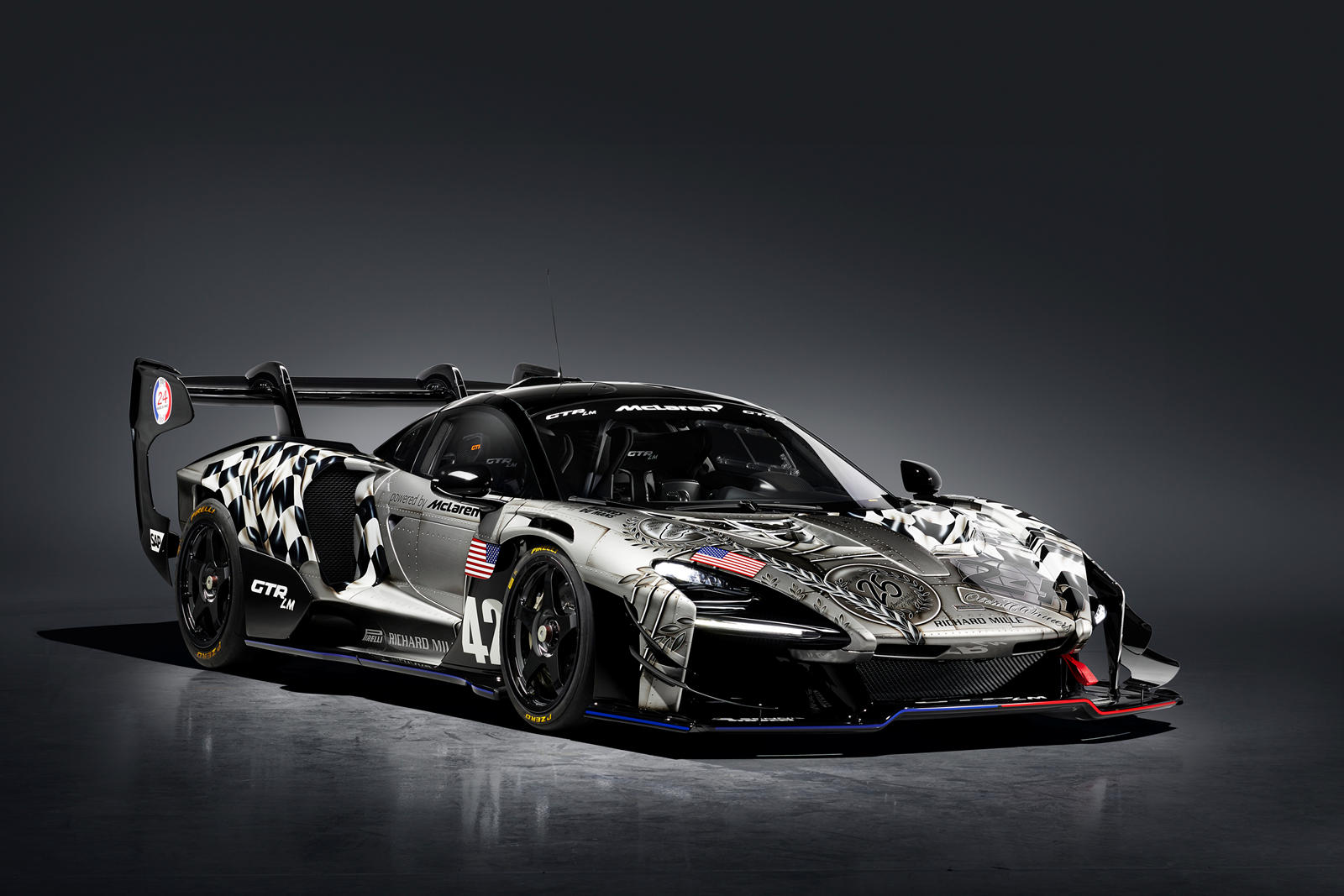 Mclaren Senna Gtr Lm 825/6 Harrods Wallpapers