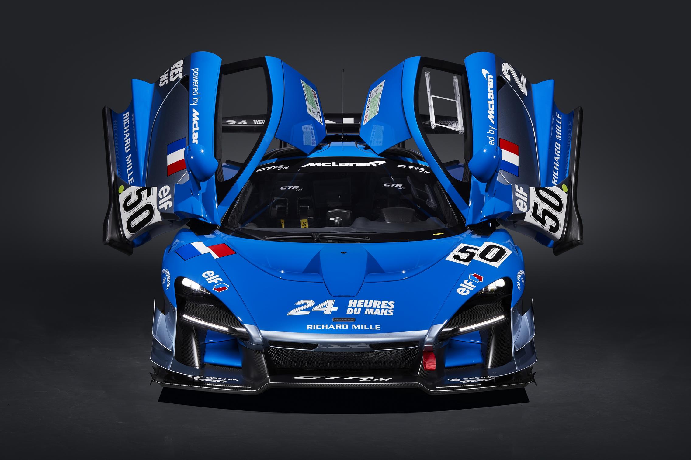 Mclaren Senna Gtr Lm 825/6 Harrods Wallpapers