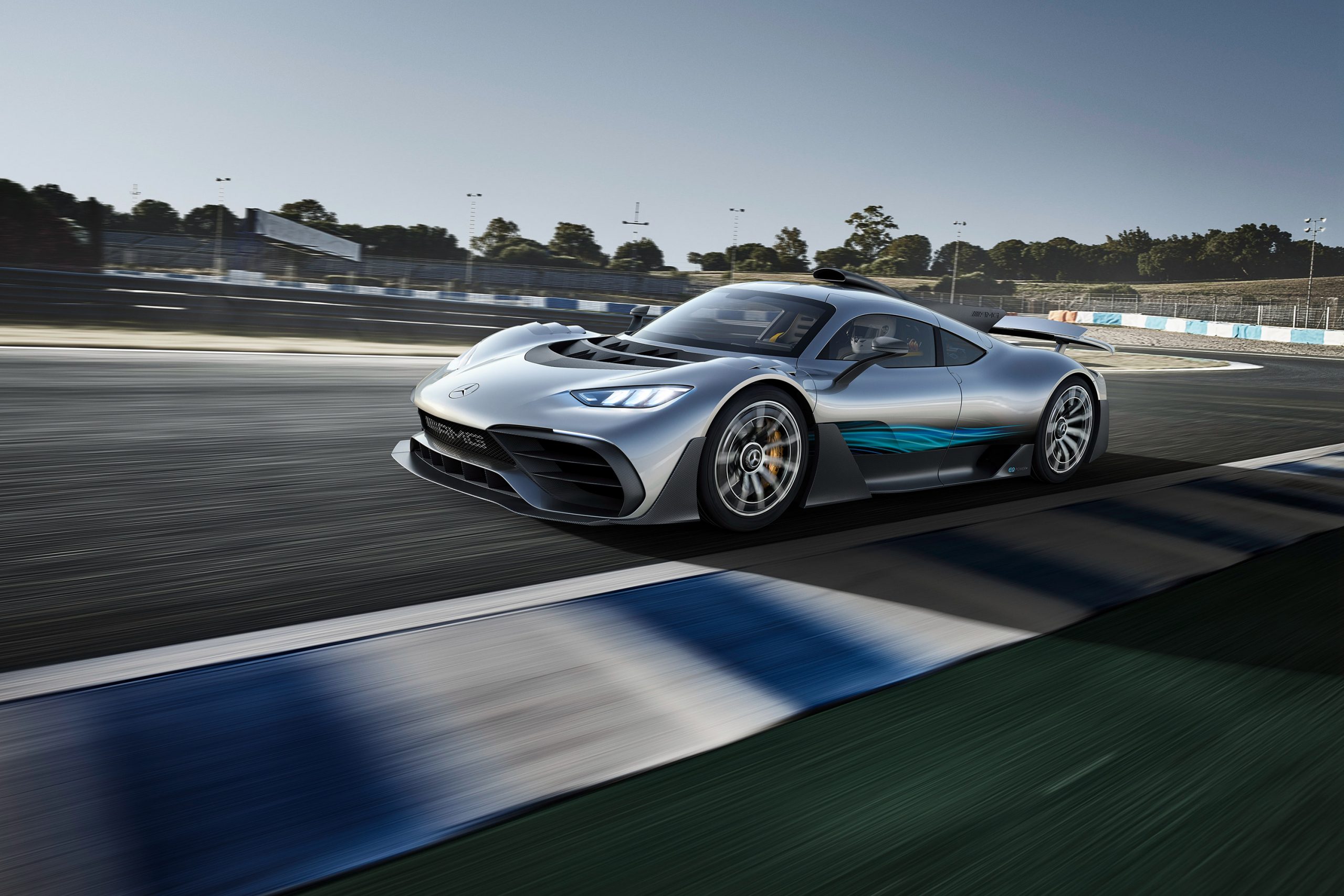 Mercedes Amg Project One Rear 2017 Wallpapers