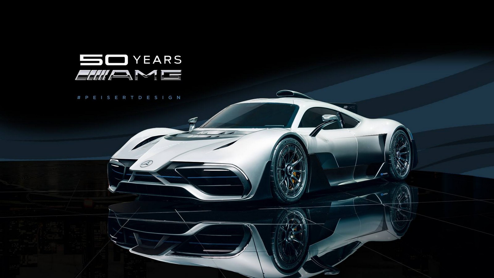 Mercedes Amg Project One Rear 2017 Wallpapers