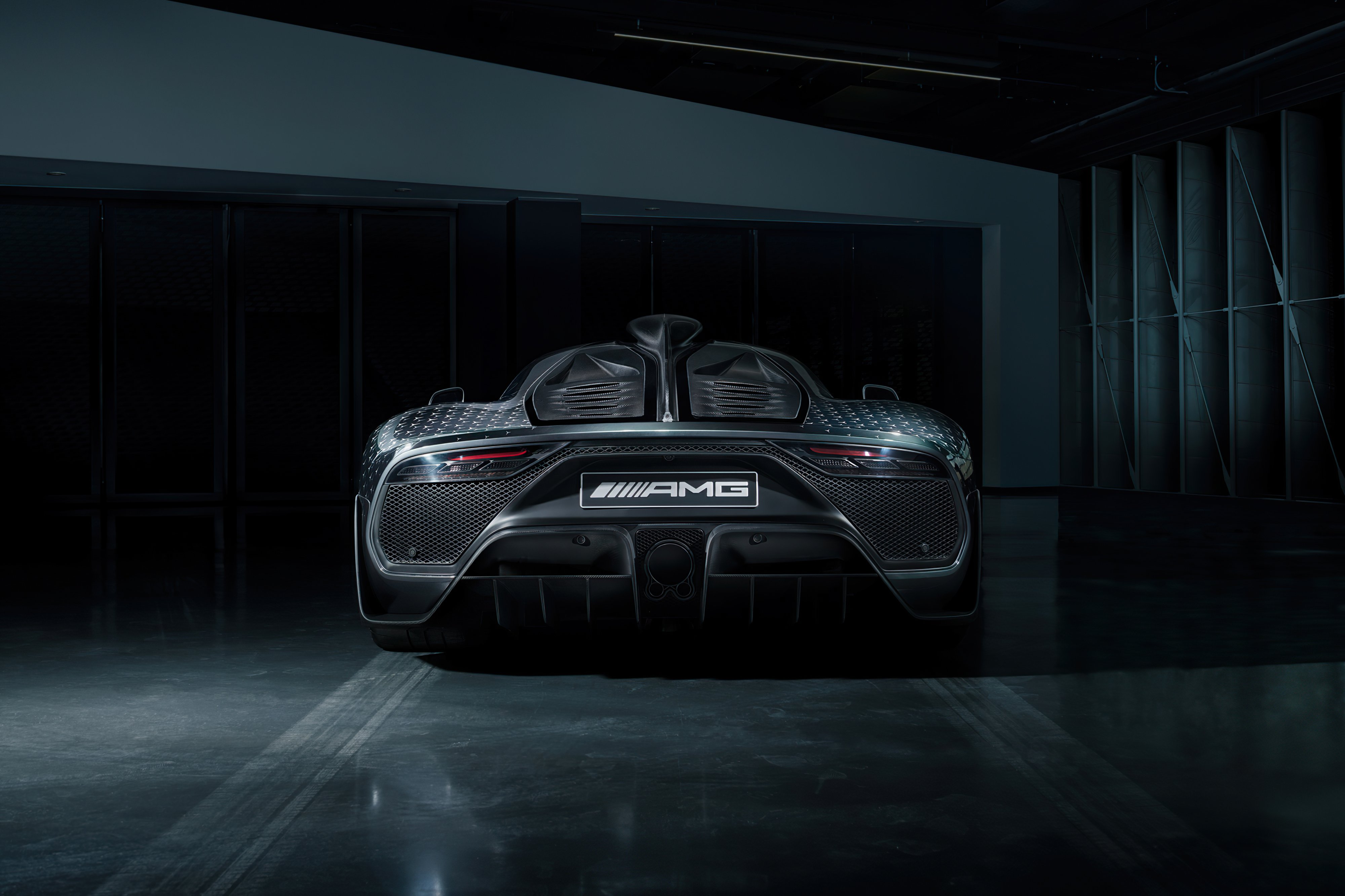 Mercedes Amg Project One Rear 2017 Wallpapers