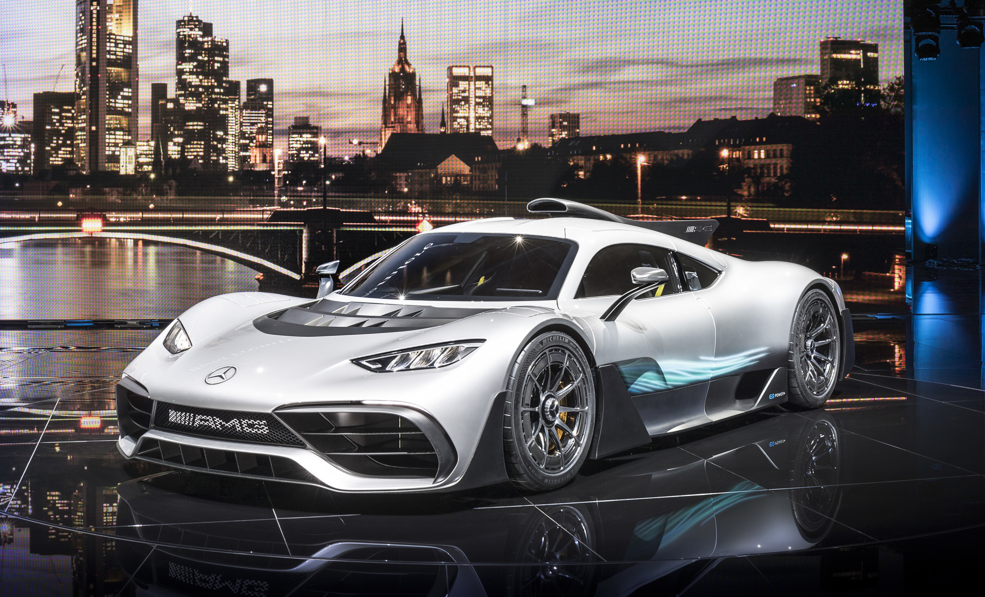 Mercedes Amg Project One Rear 2017 Wallpapers