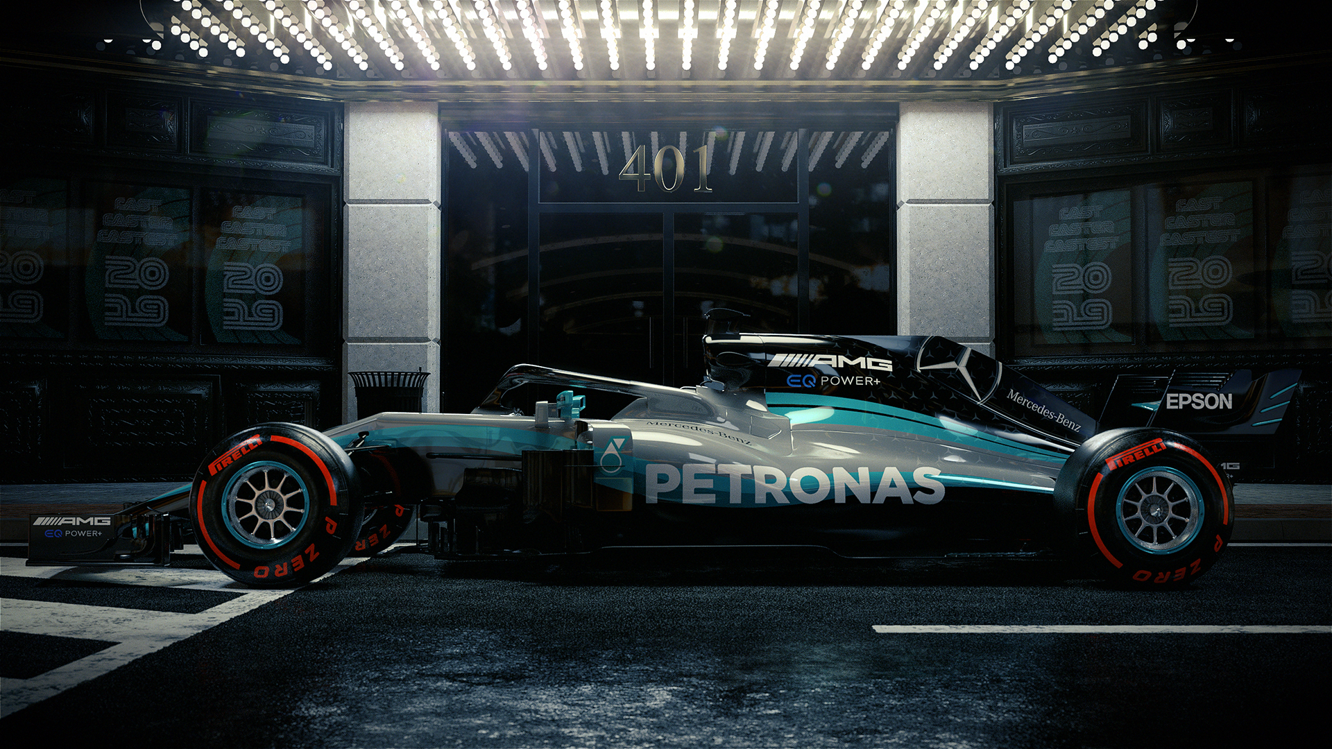 Mercedes-Amg F1 W09 Wallpapers