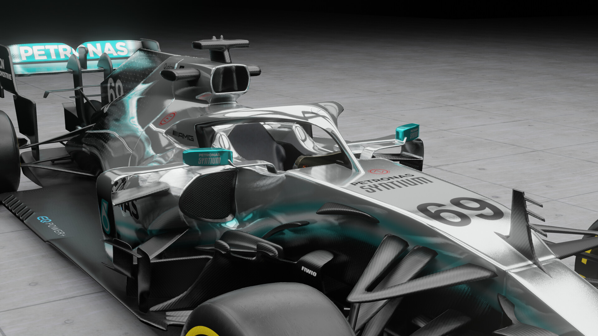 Mercedes-Amg F1 W10 Wallpapers