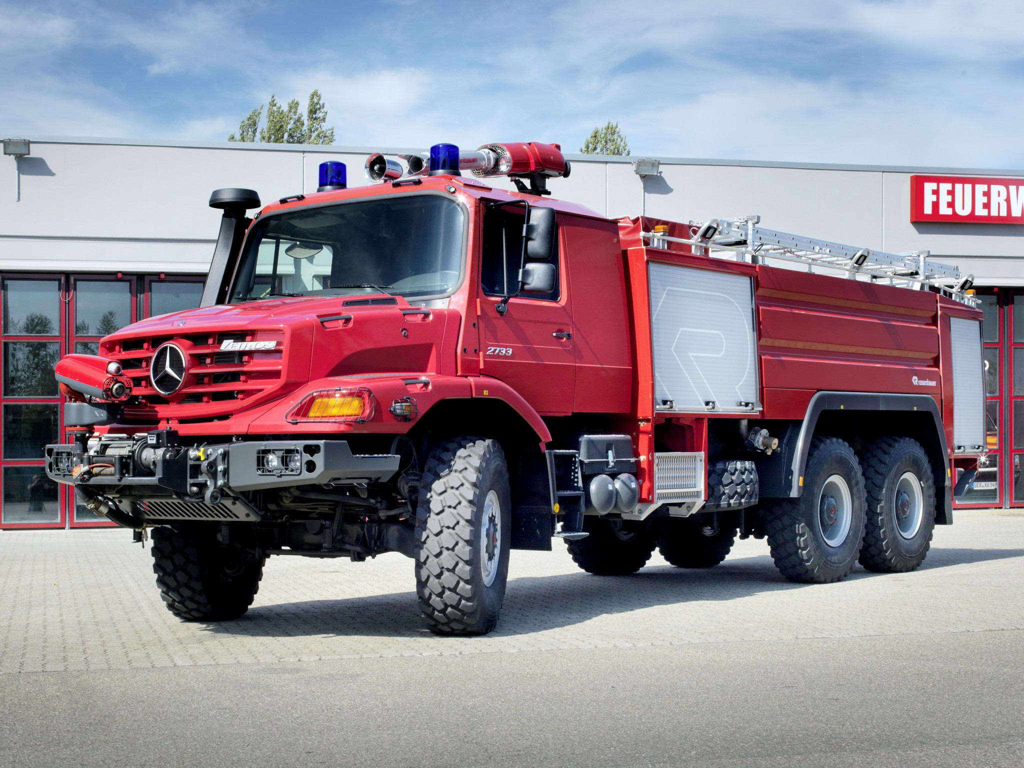 Mercedes-Benz Fire Truck Wallpapers