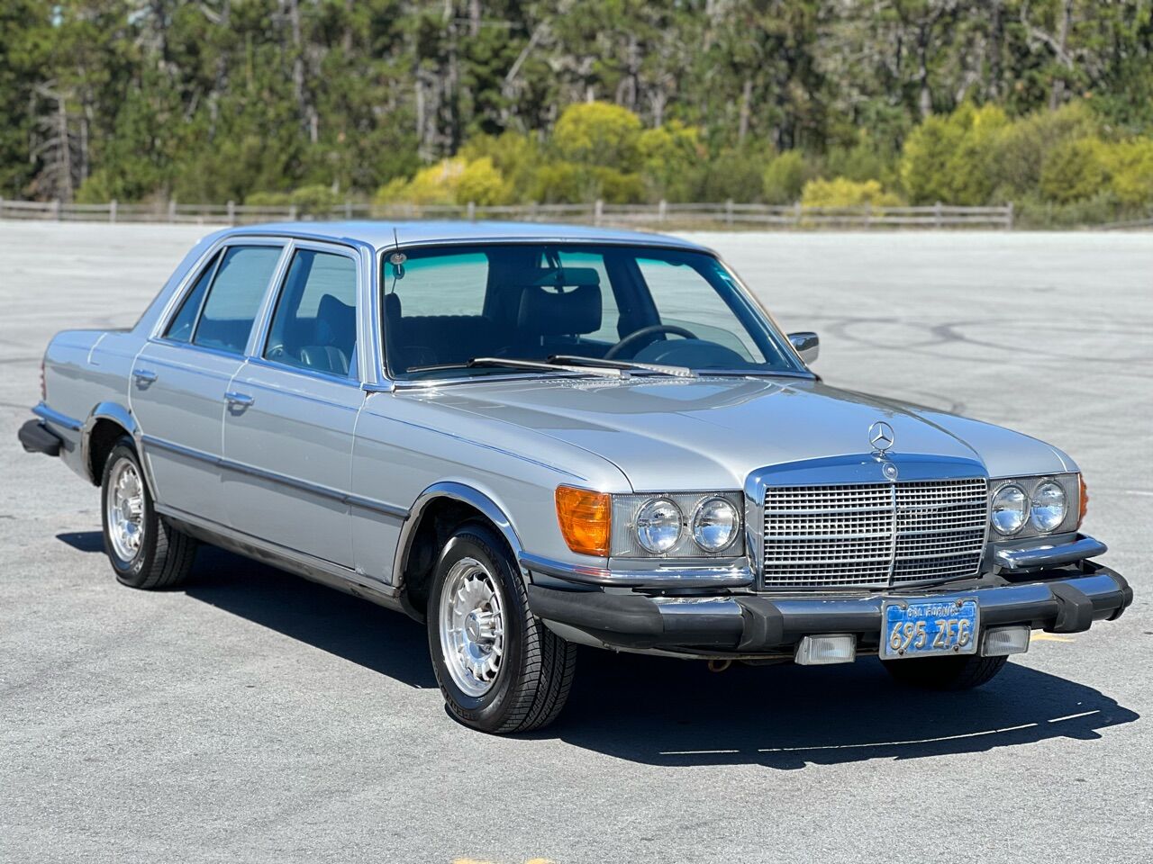 Mercedes-Benz Retro 1980-85 500 Sel Blue Wallpapers