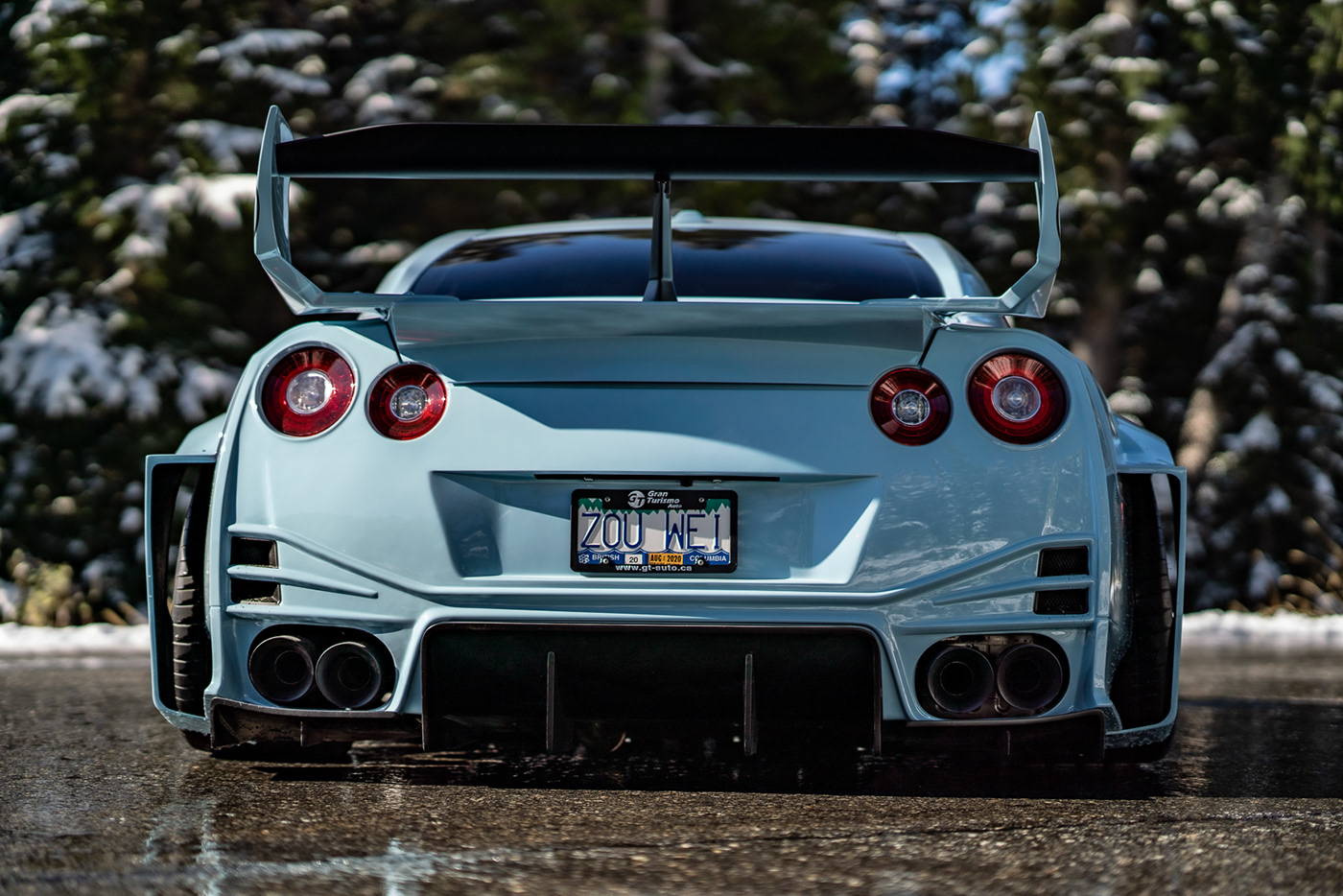 Nissan Gt R Liberty Walk 4K Wallpapers