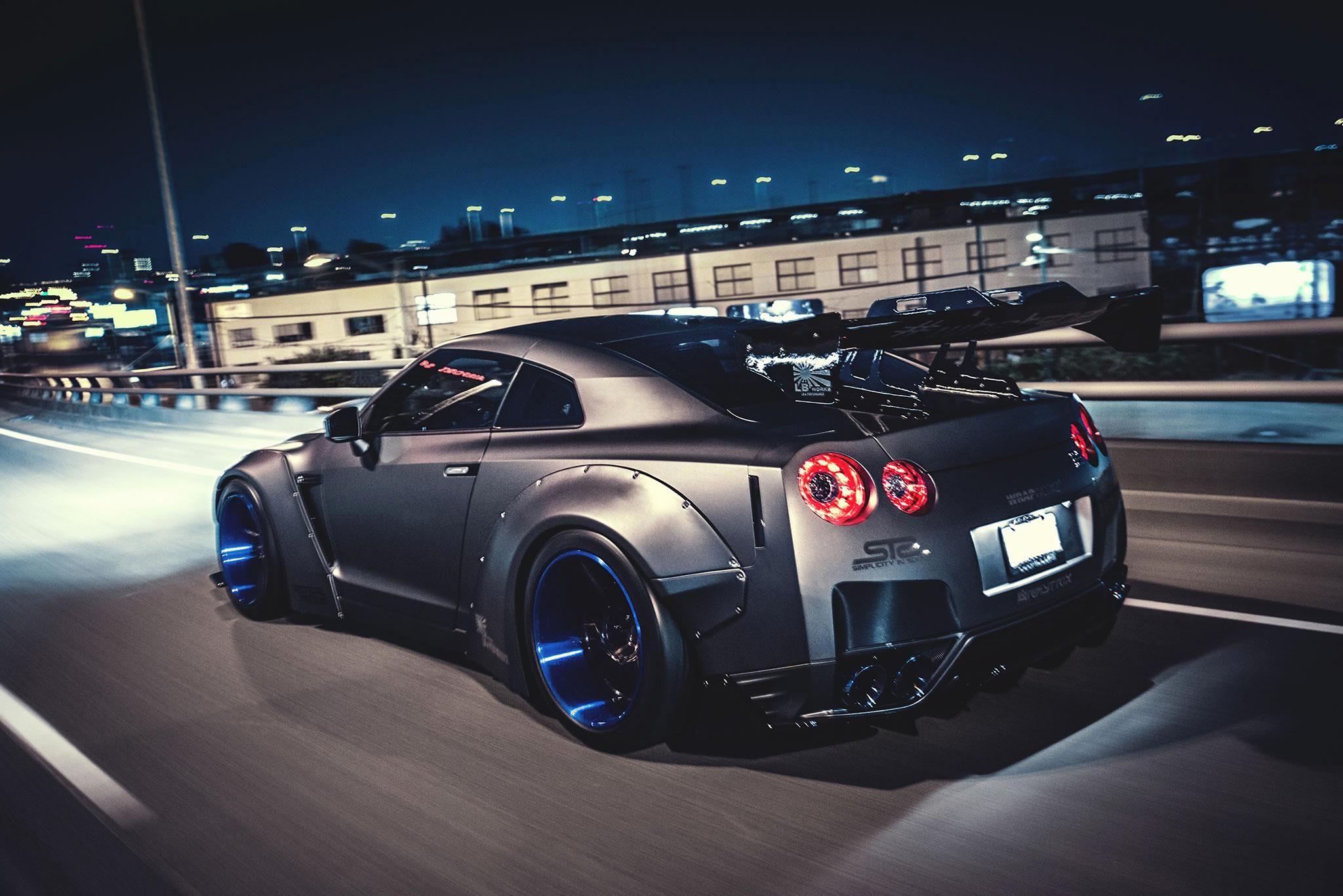 Nissan Gt R Liberty Walk 4K Wallpapers