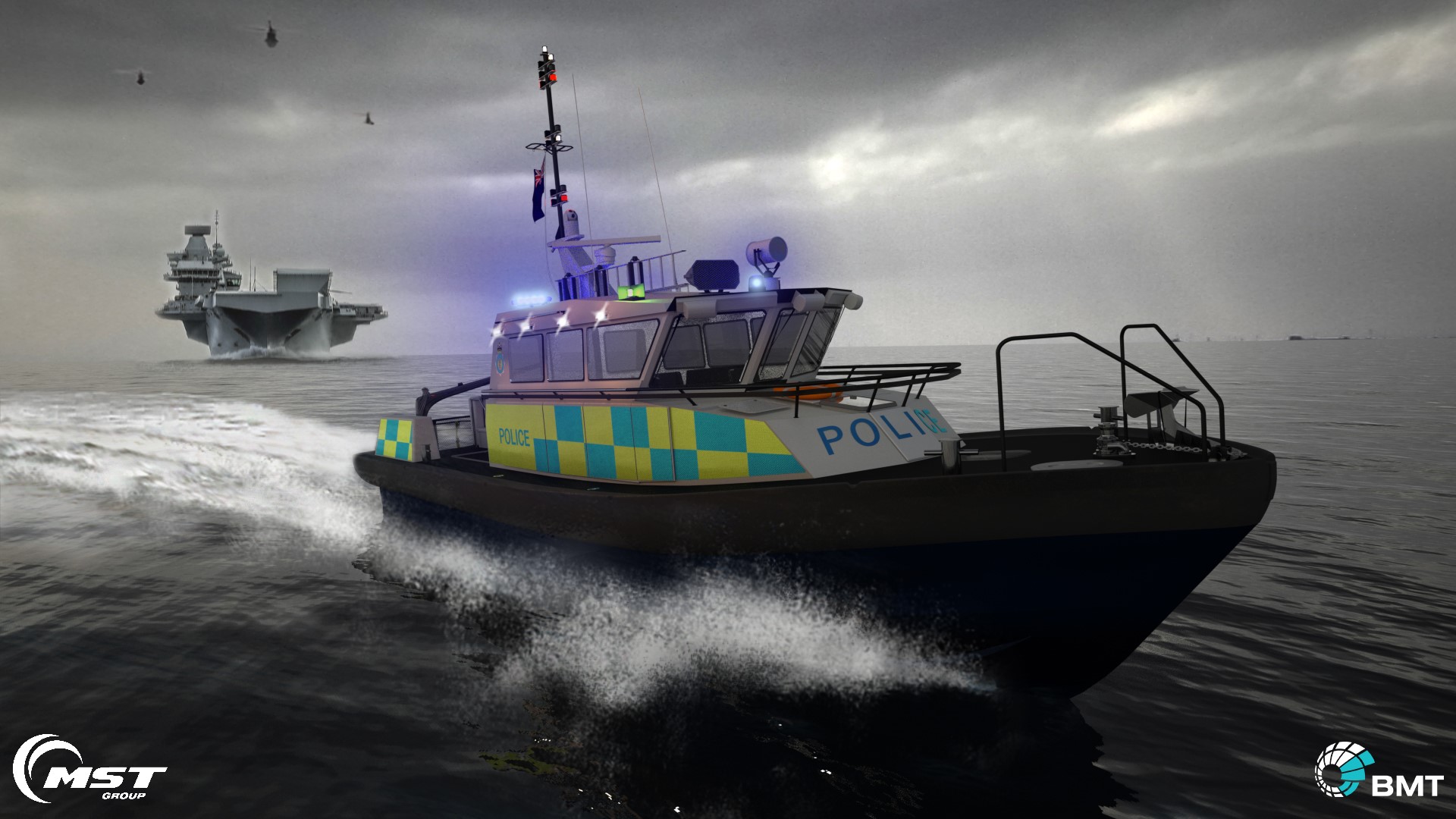 Police Boat Wallpapers