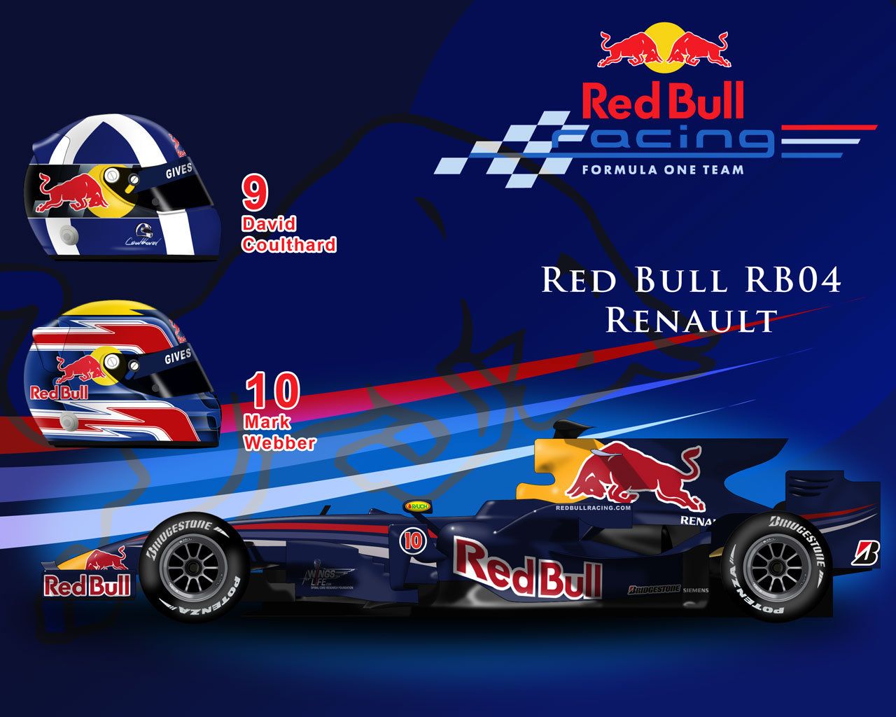 Red Bull Racing Rb4 Wallpapers