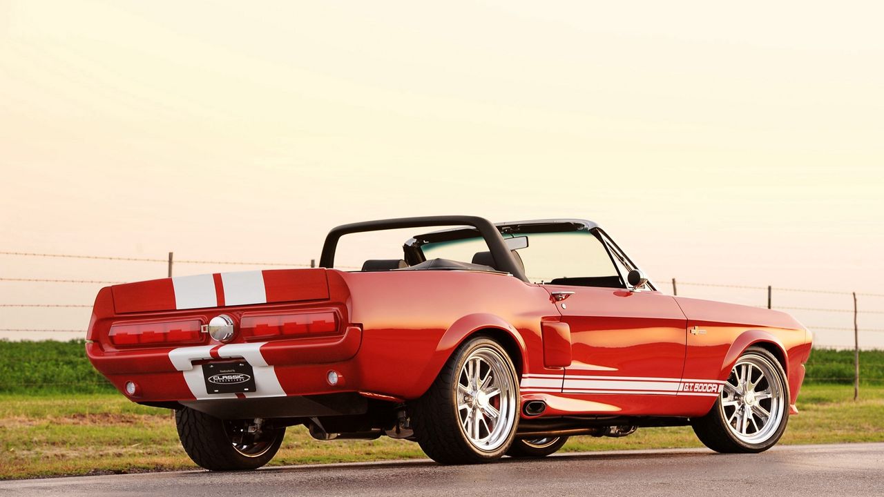 Shelby Gt500 Classic Recreation Wallpapers