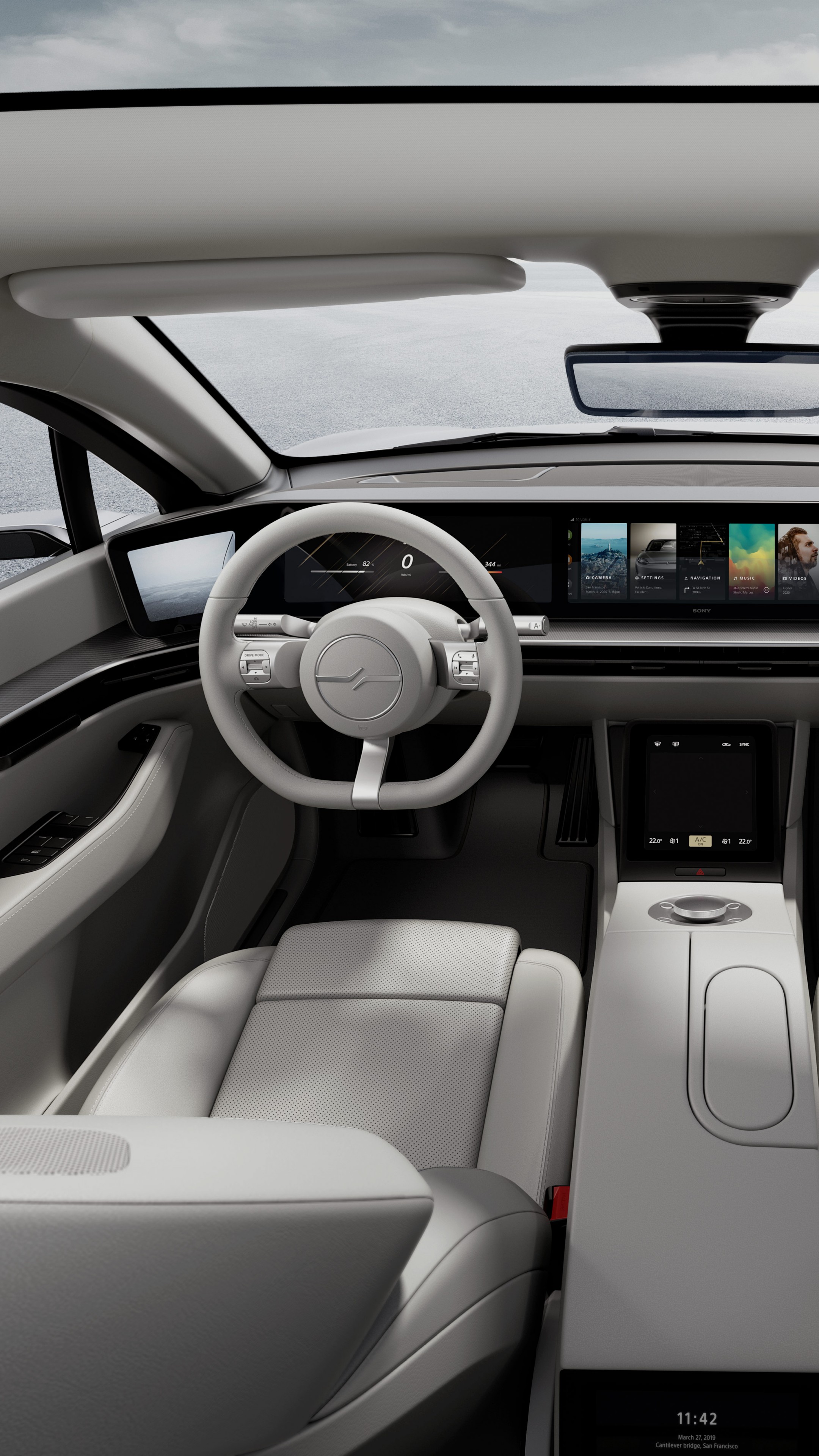 Sony Electric Car Wallpapers