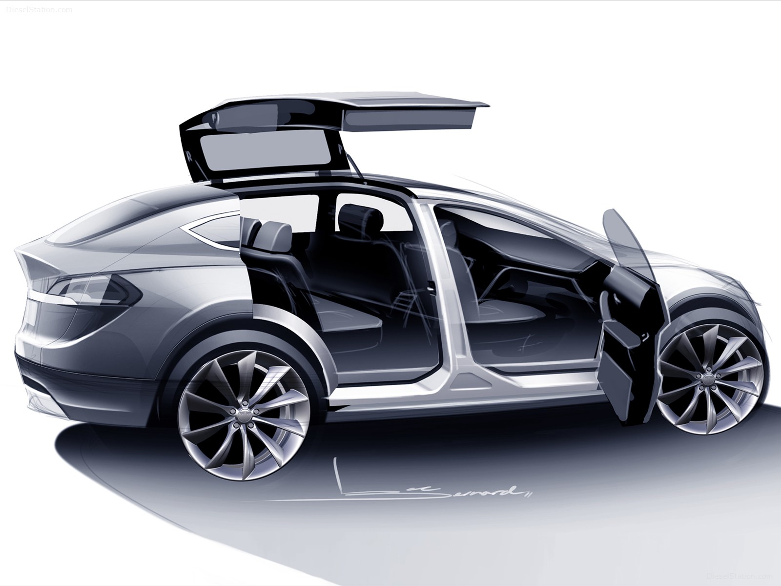 Tesla Model X Wallpapers